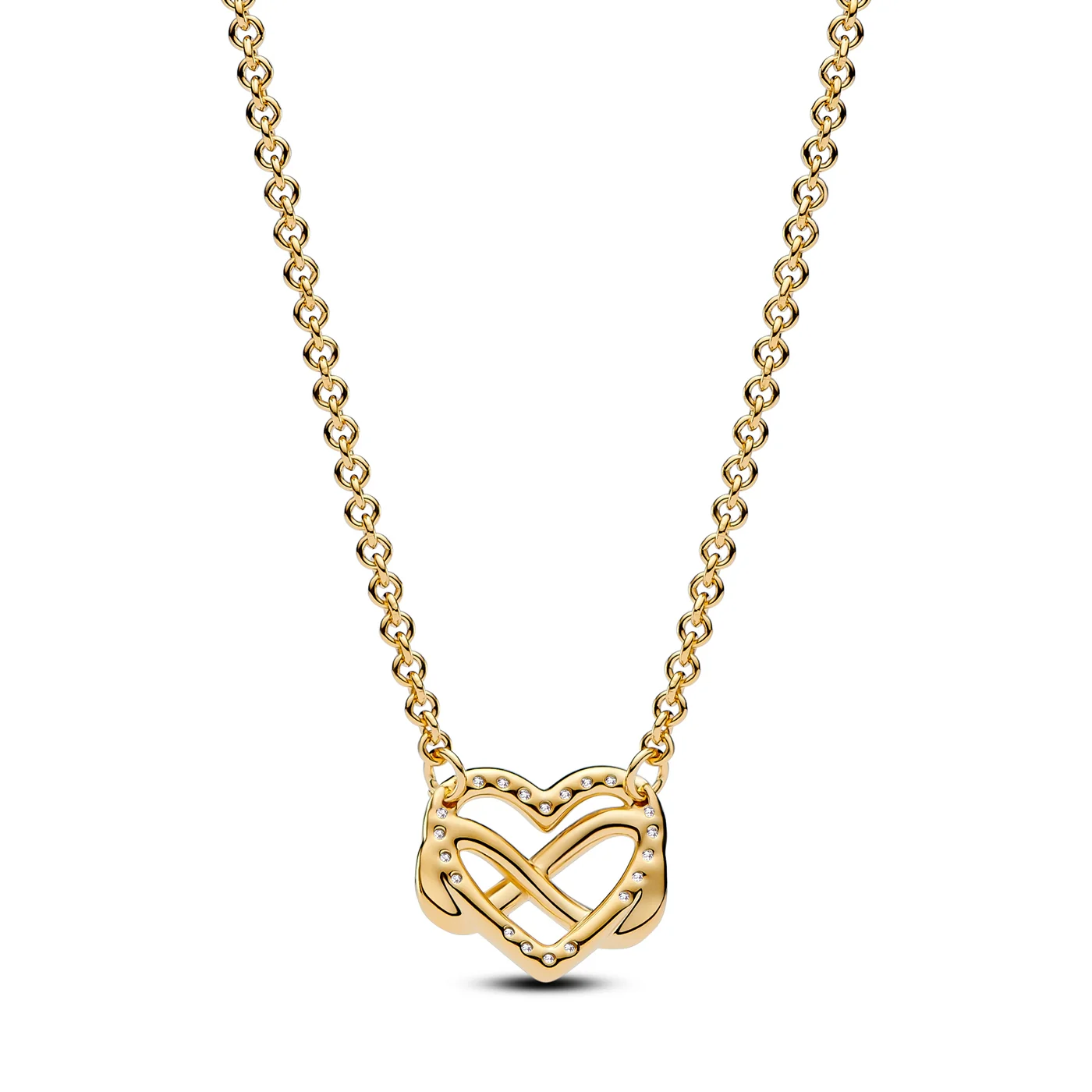 Pandora Moments Metalen Ketting Met Gouden Plating 362666C01-50 - Image 3