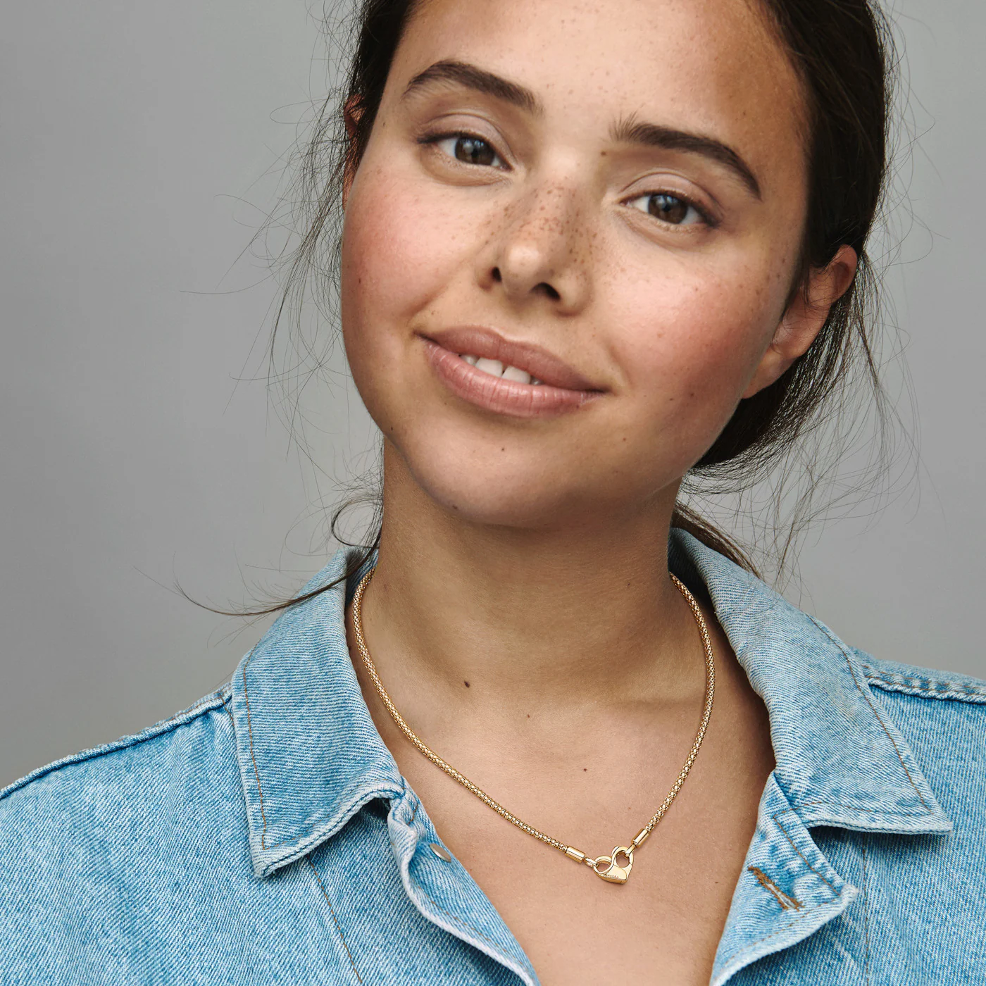 Pandora Moments Necklace 362451C00-45with14 Carat Gold Plating - Image 2