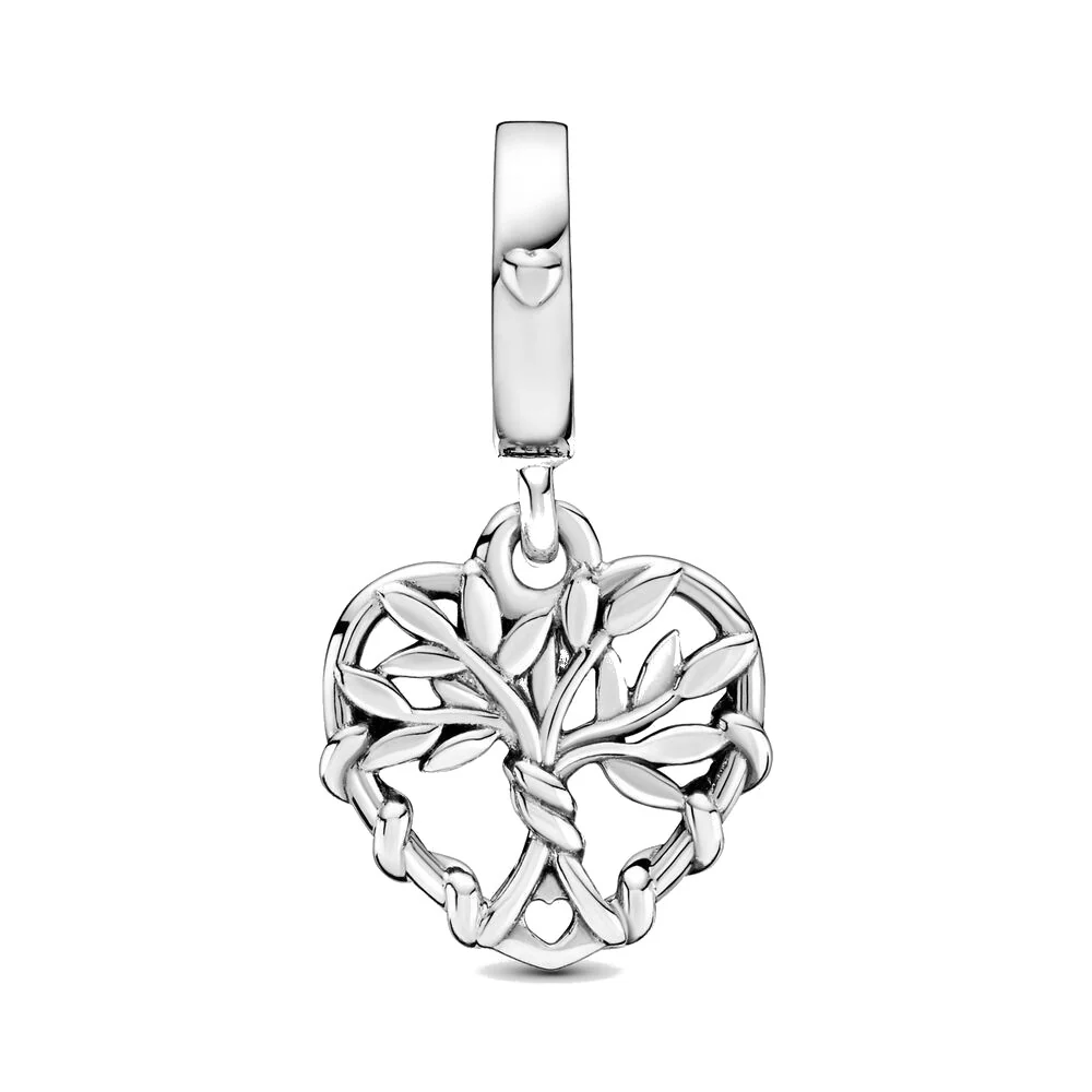 Pandora Passions 925 Sterling Silver Family Tree Heart Charm 799149C00 - Image 5