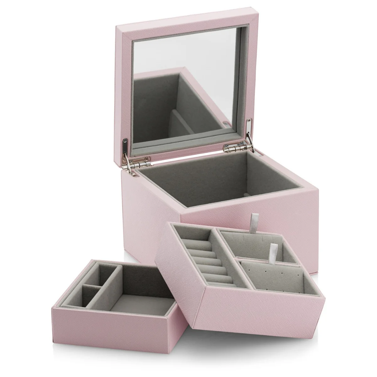 Pandora Pink Jewellery box - Image 2