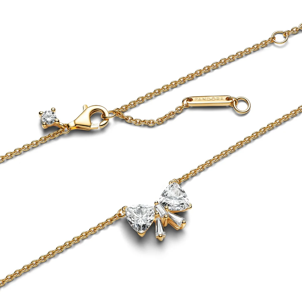Pandora Timeless 14 Karat Gold Plated Necklace 363508C01-45 - Image 2