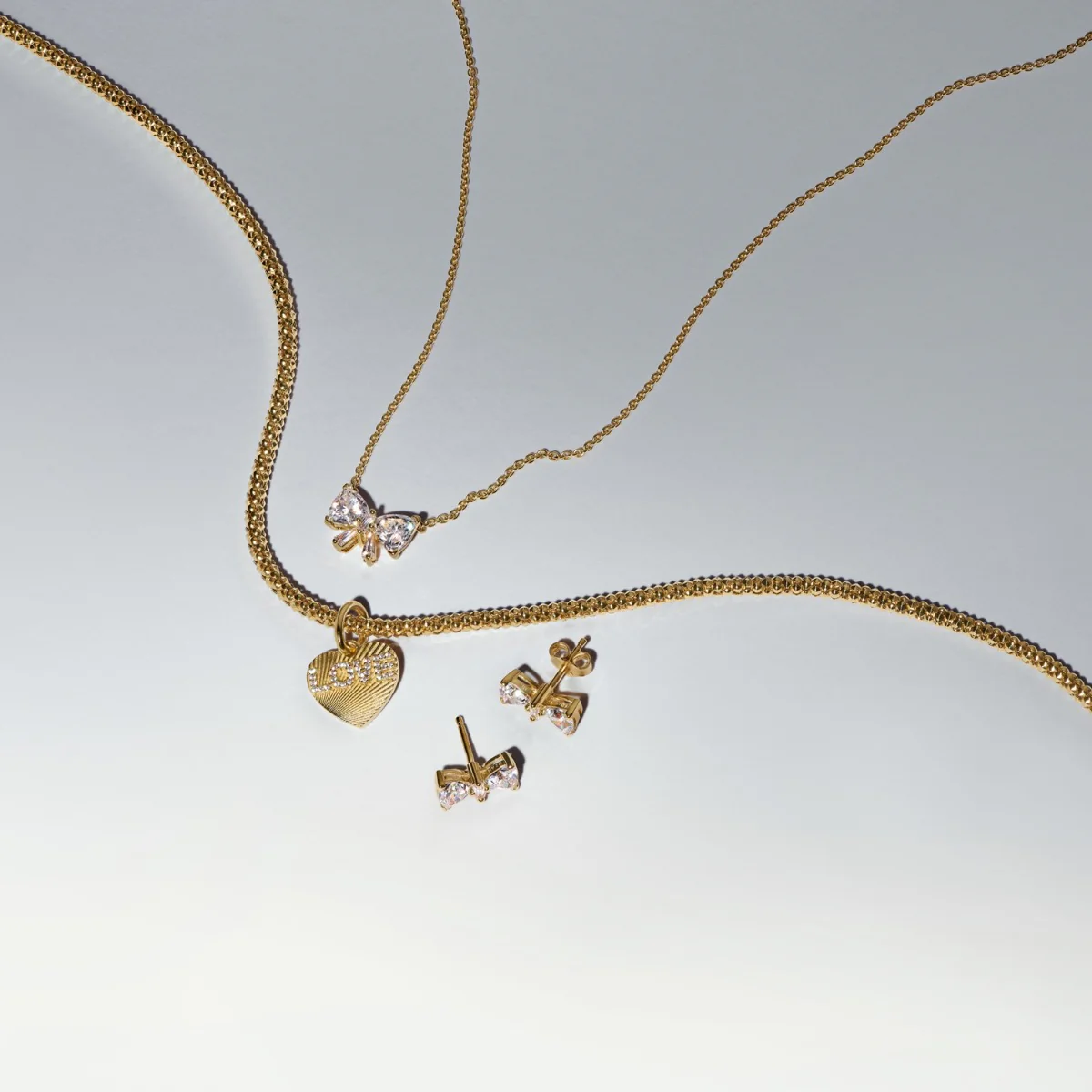 Pandora Timeless 14 Karat Gold Plated Necklace 363508C01-45 - Image 4