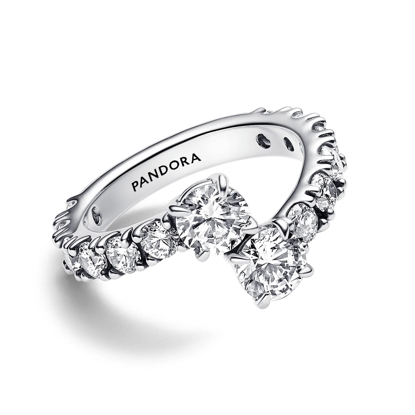 Pandora Timeless 925 Sterling Silver Ring 193149C01-52 - Image 2