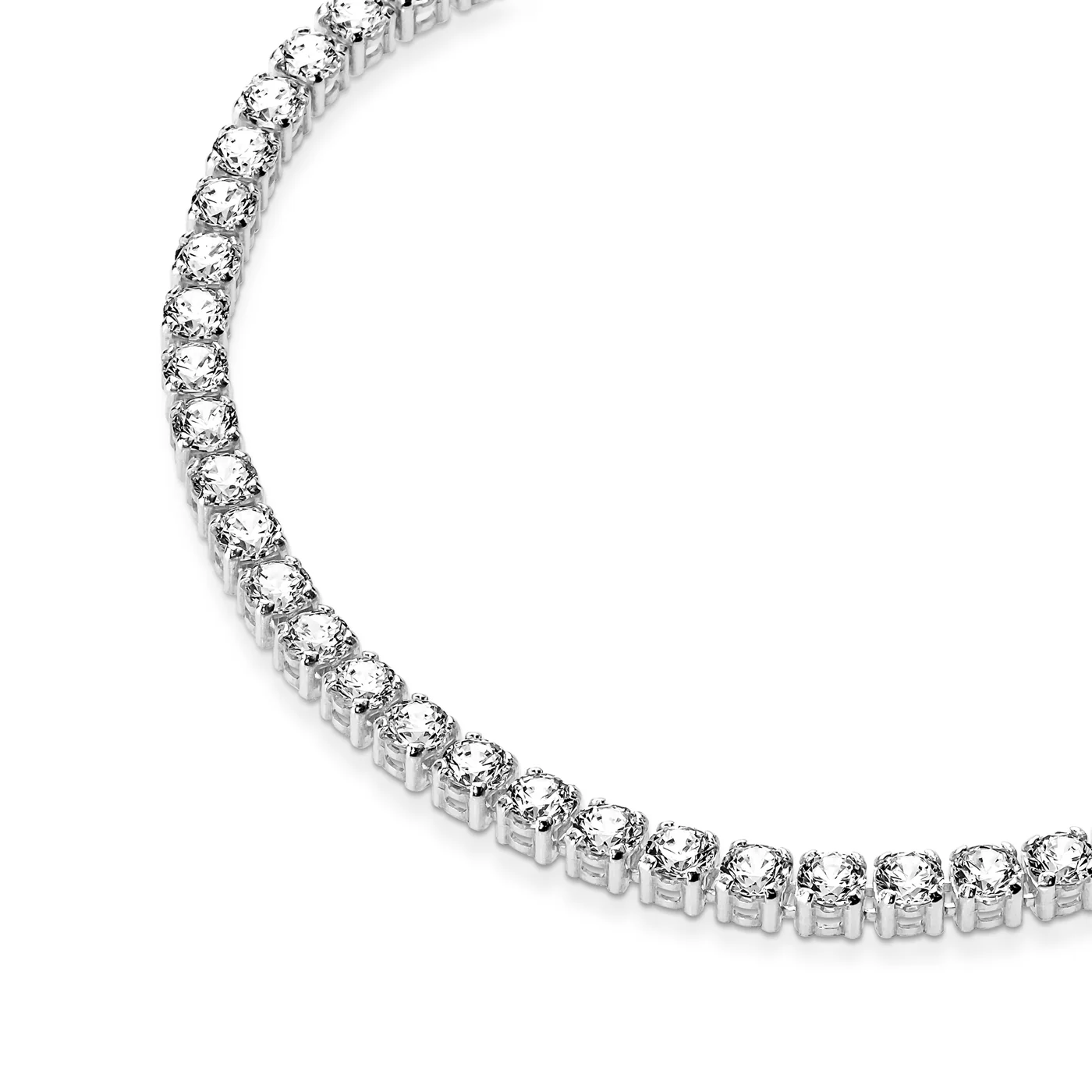 Pandora Timeless 925 Sterling Silver Sparkling Tennis Bracelet 591469C01-16 (Length: 16.00 cm) - Image 5