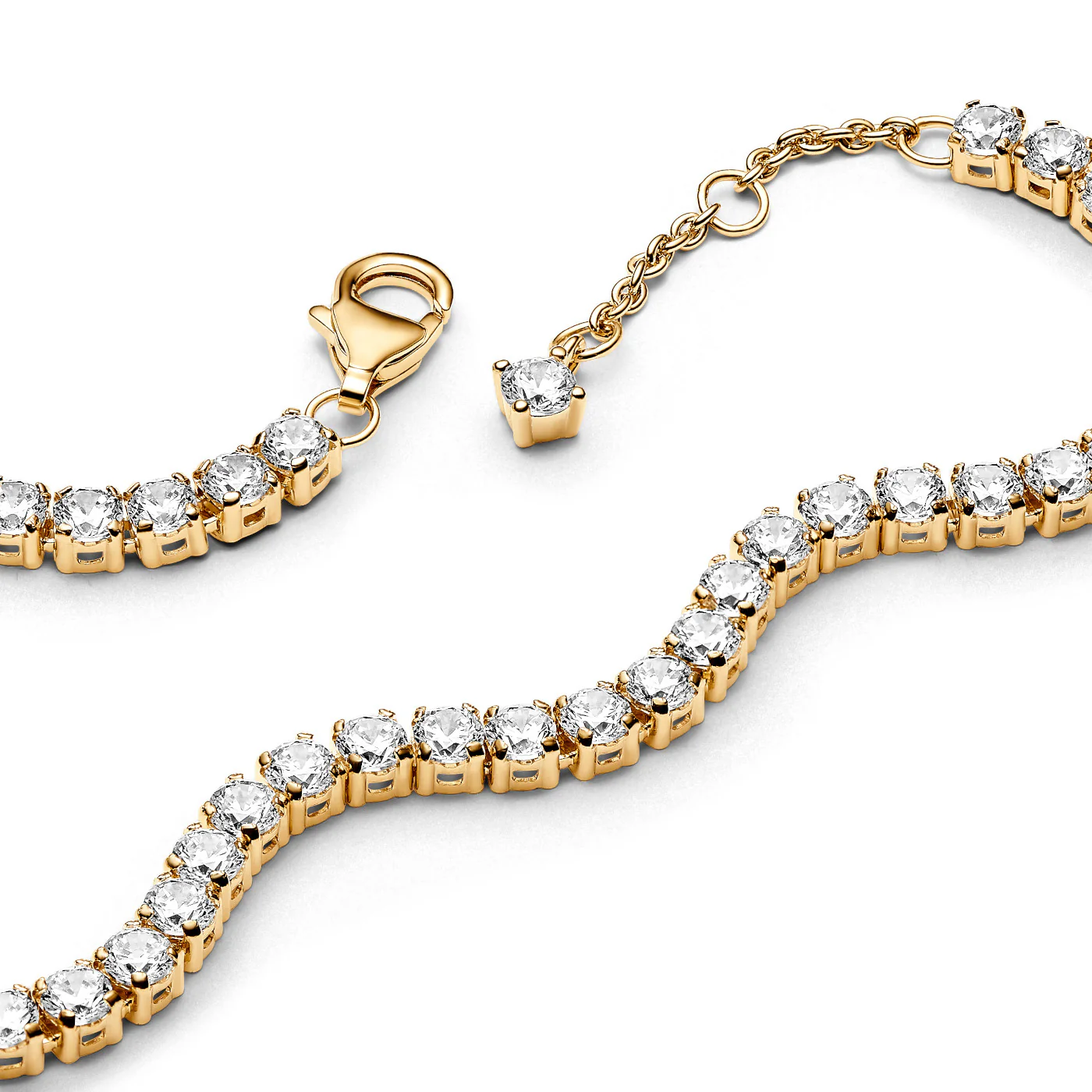 Pandora Timeless Bracelet 561469C01-20with14 Carat Gold Plating - Image 4