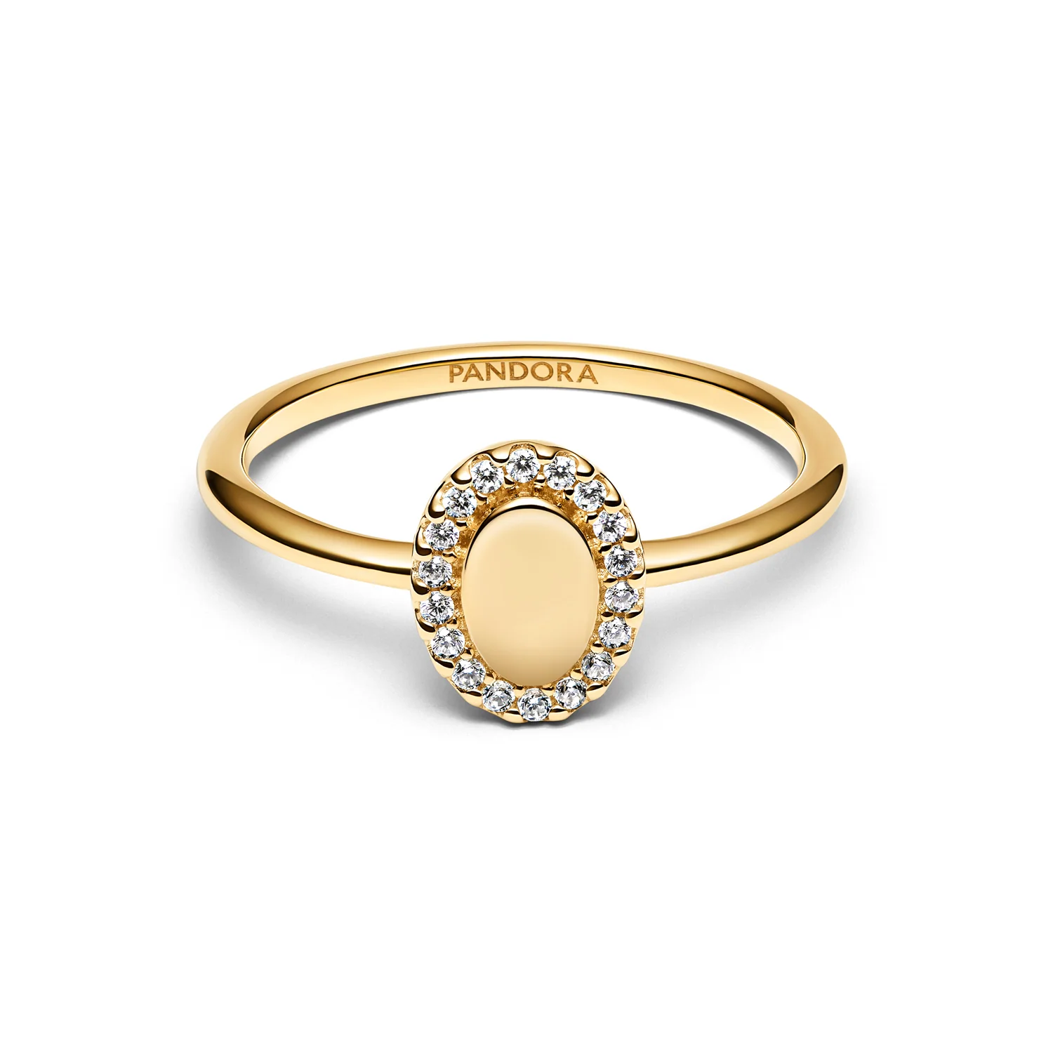Pandora Timeless Gold Plated Ring 163800C01-58 - Image 2