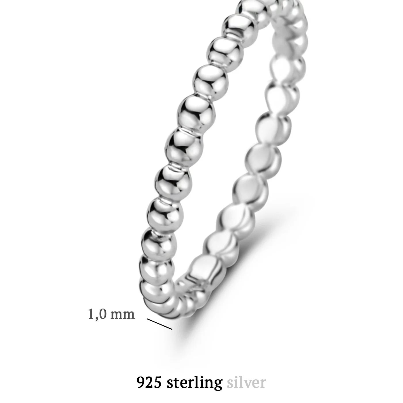 Parte Di Me 925 Sterling Zilveren Bibbiena Poppi Casentino Ring PDM1318628-50 - Image 7