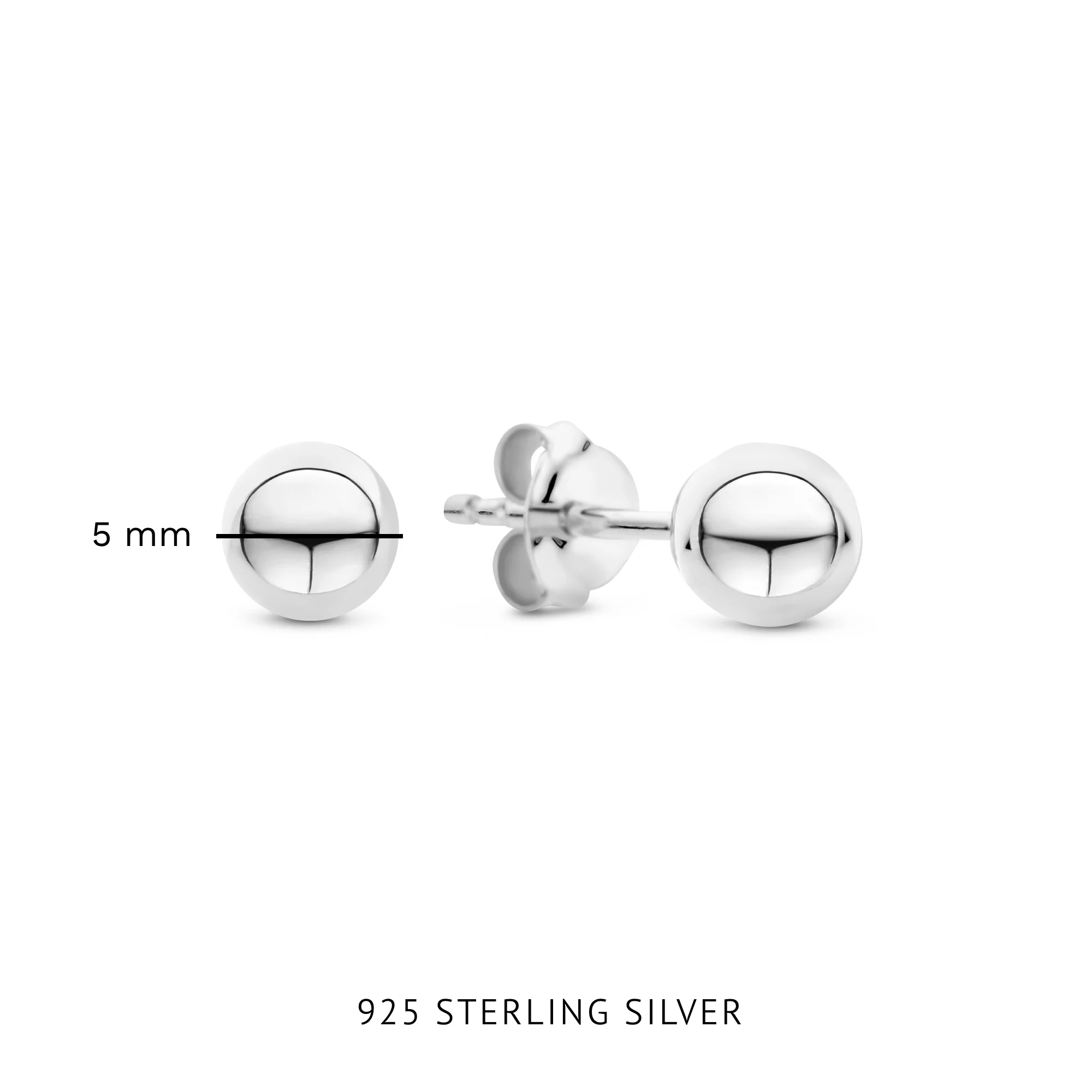 Parte Di Me Bibbiena Poppi Casentino 925 Sterling Silver Ear Studs PDM36165 - Image 5