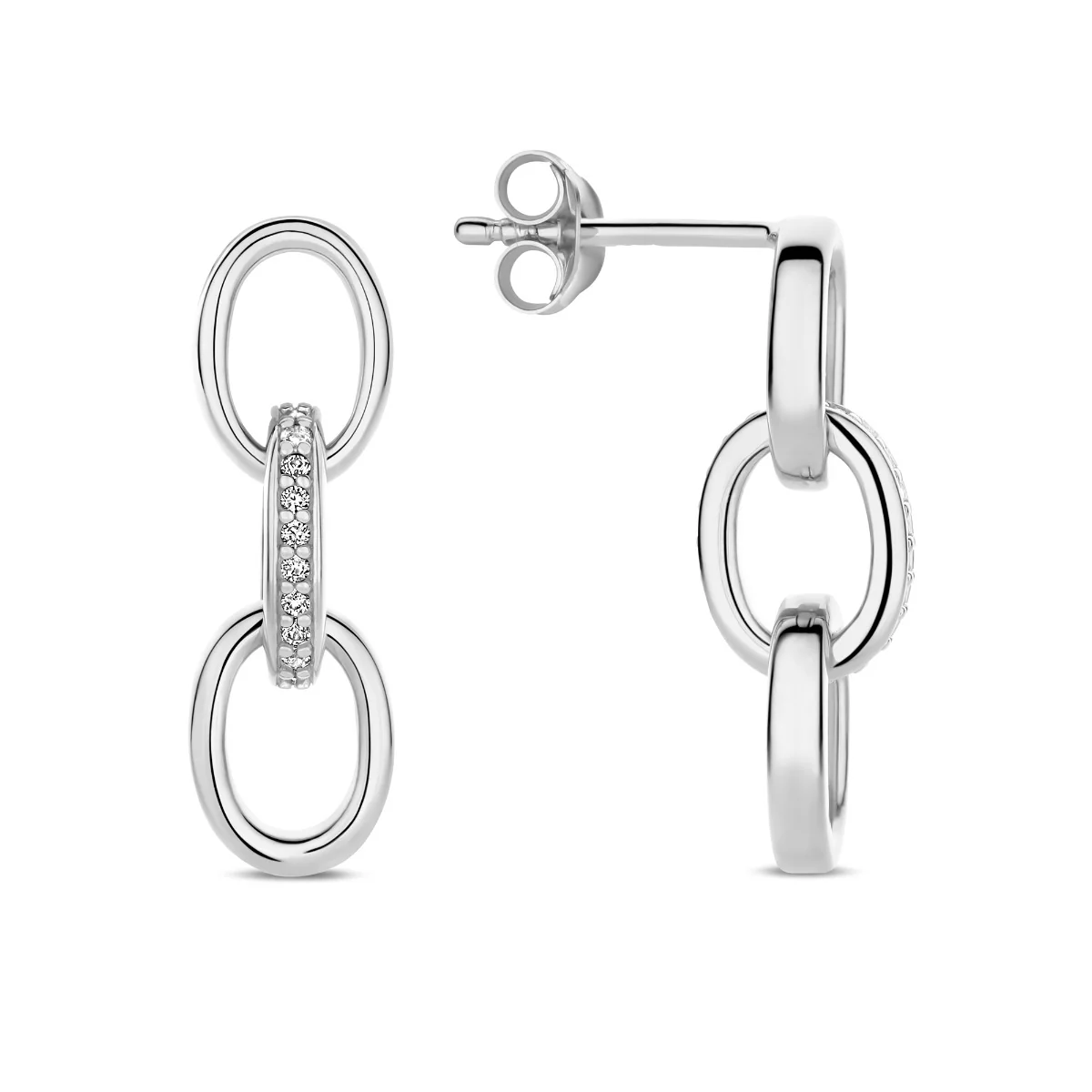 Parte Di Me Bibbiena Poppi Clara 925 sterling silver drop earrings PDM36191 - Image 4