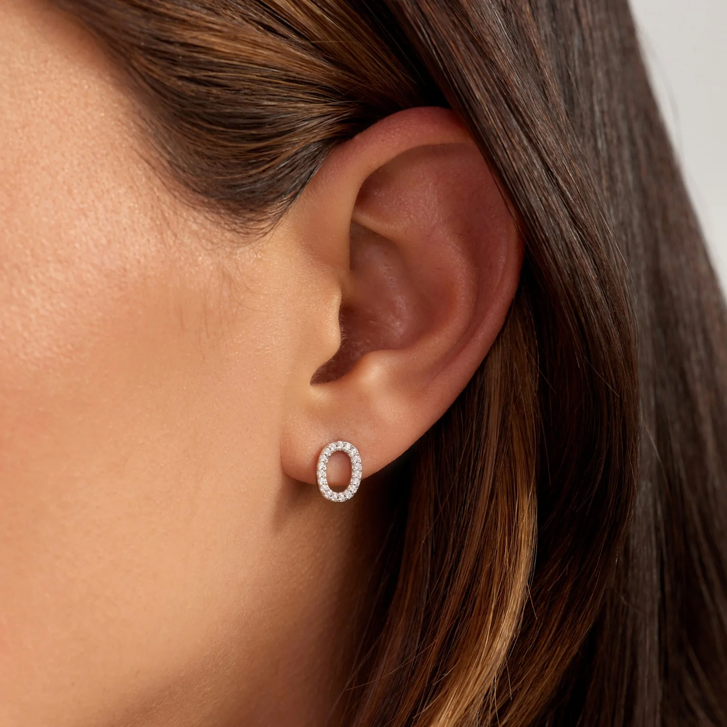 Parte Di Me Bibbiena Poppi Clara 925 Sterling Silver Ear Studs PDM36195 - Image 3