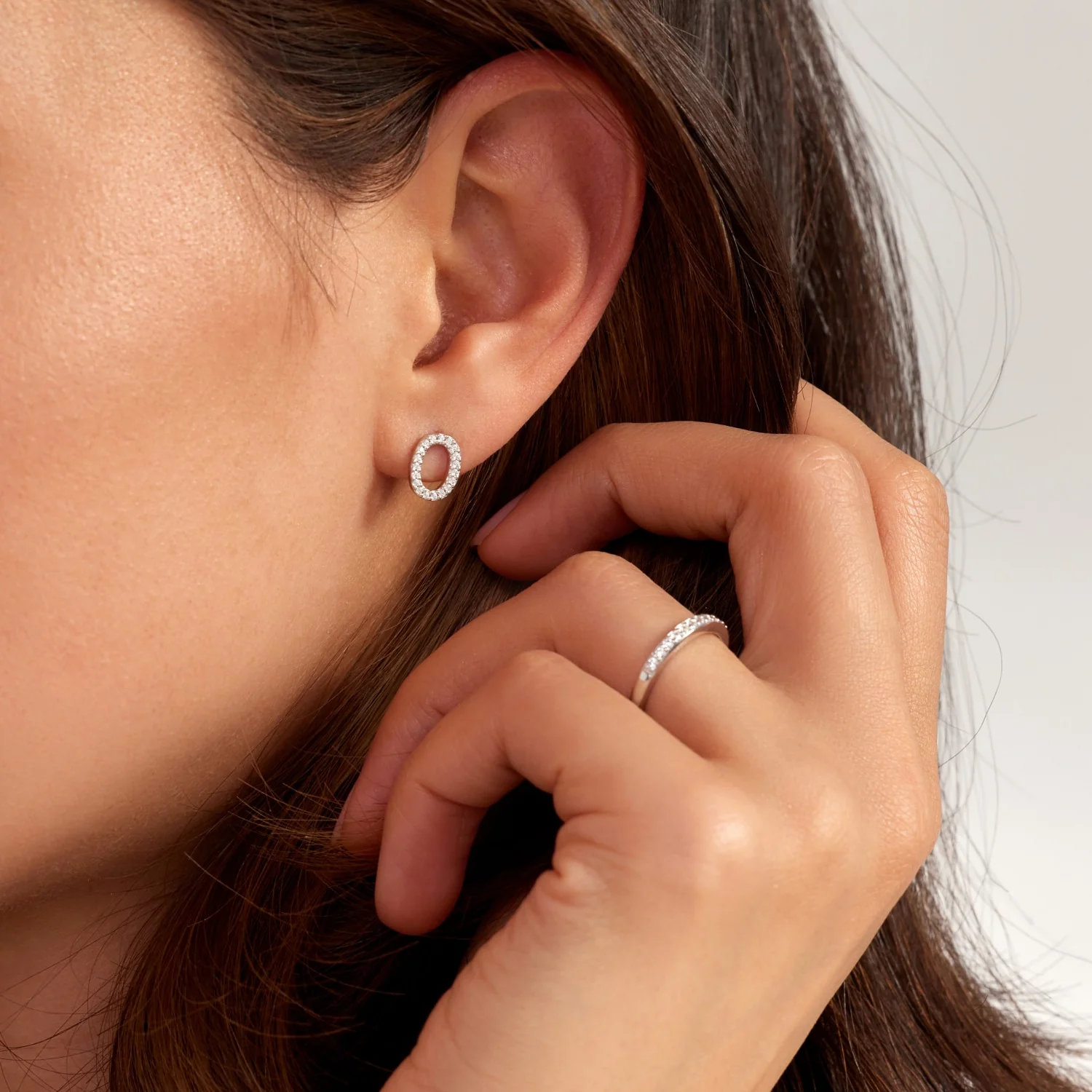 Parte Di Me Bibbiena Poppi Clara 925 Sterling Silver Ear Studs PDM36195 - Image 4