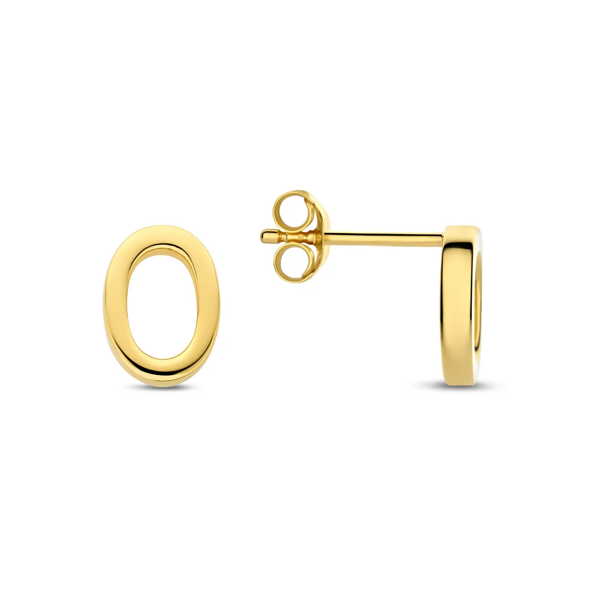Parte Di Me Bibbiena Poppi Clara 925 Sterling Silver Gold Plated Ear Studs PDM36194 - Image 4