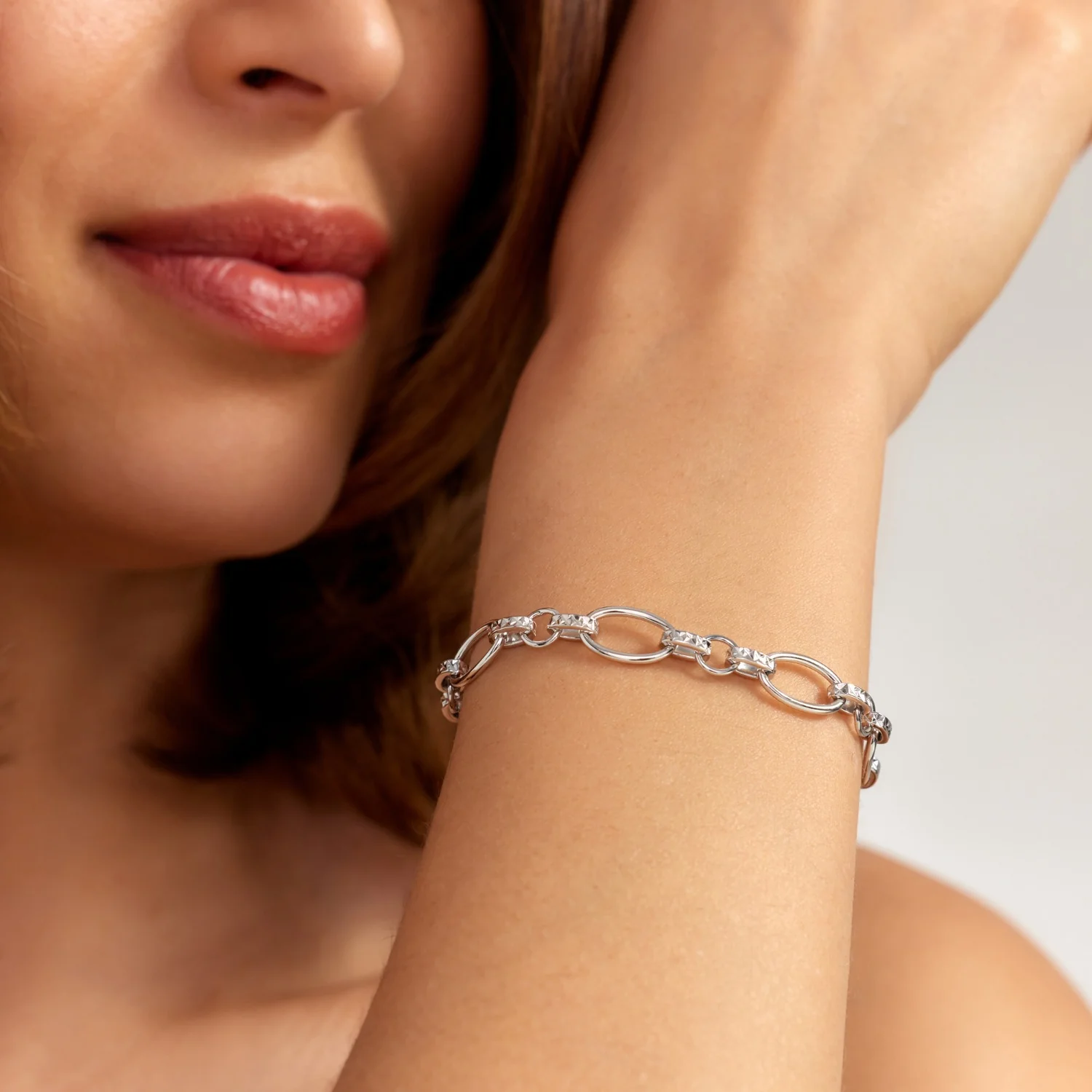 Parte Di Me Bibbiena Poppi Clara 925 Sterling Silver Link bracelet PDM32139 - Image 3