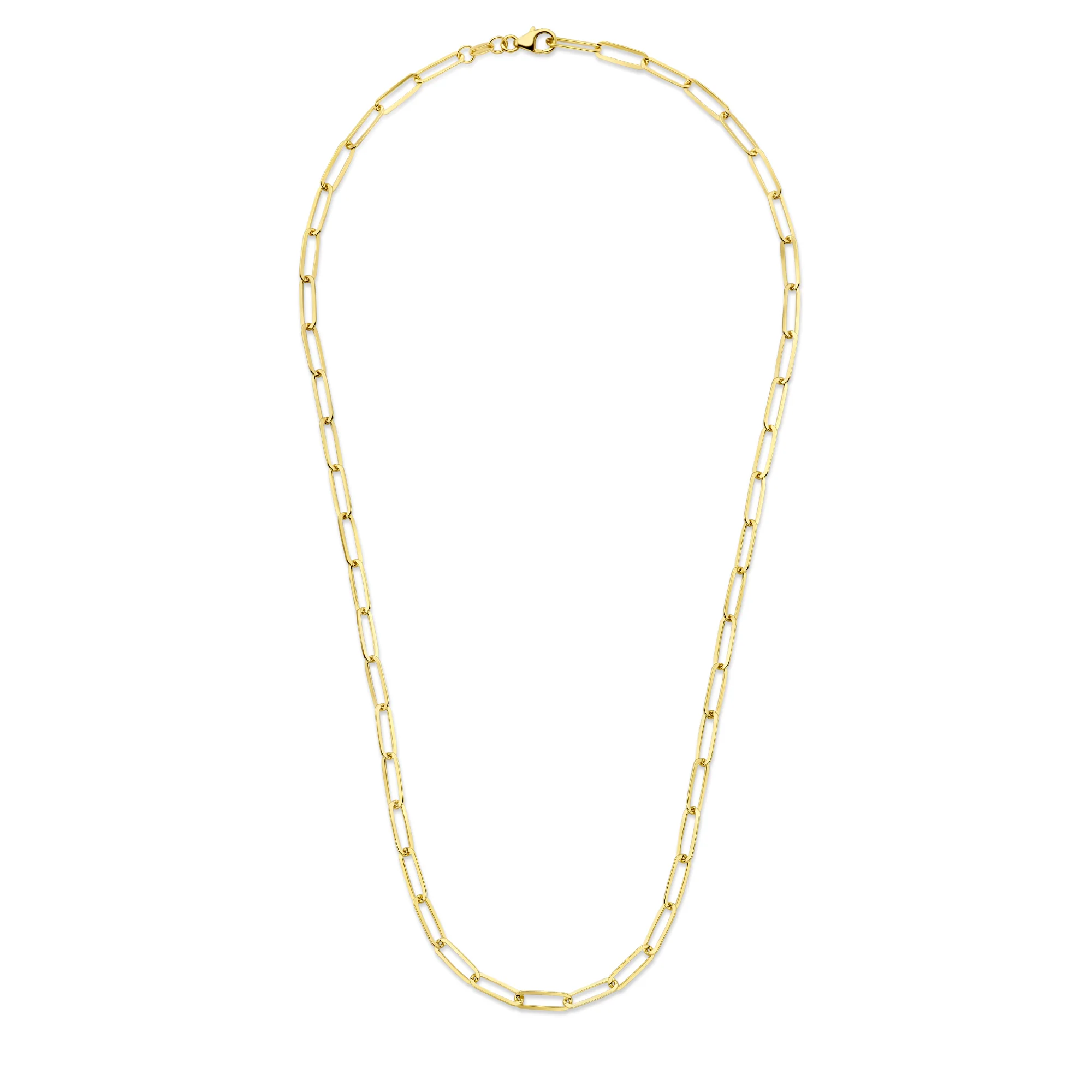Parte Di Me Bibbiena Poppi Felice 925 Sterling Silver Gold Plated Schakel Necklace PDM34092 - Image 5