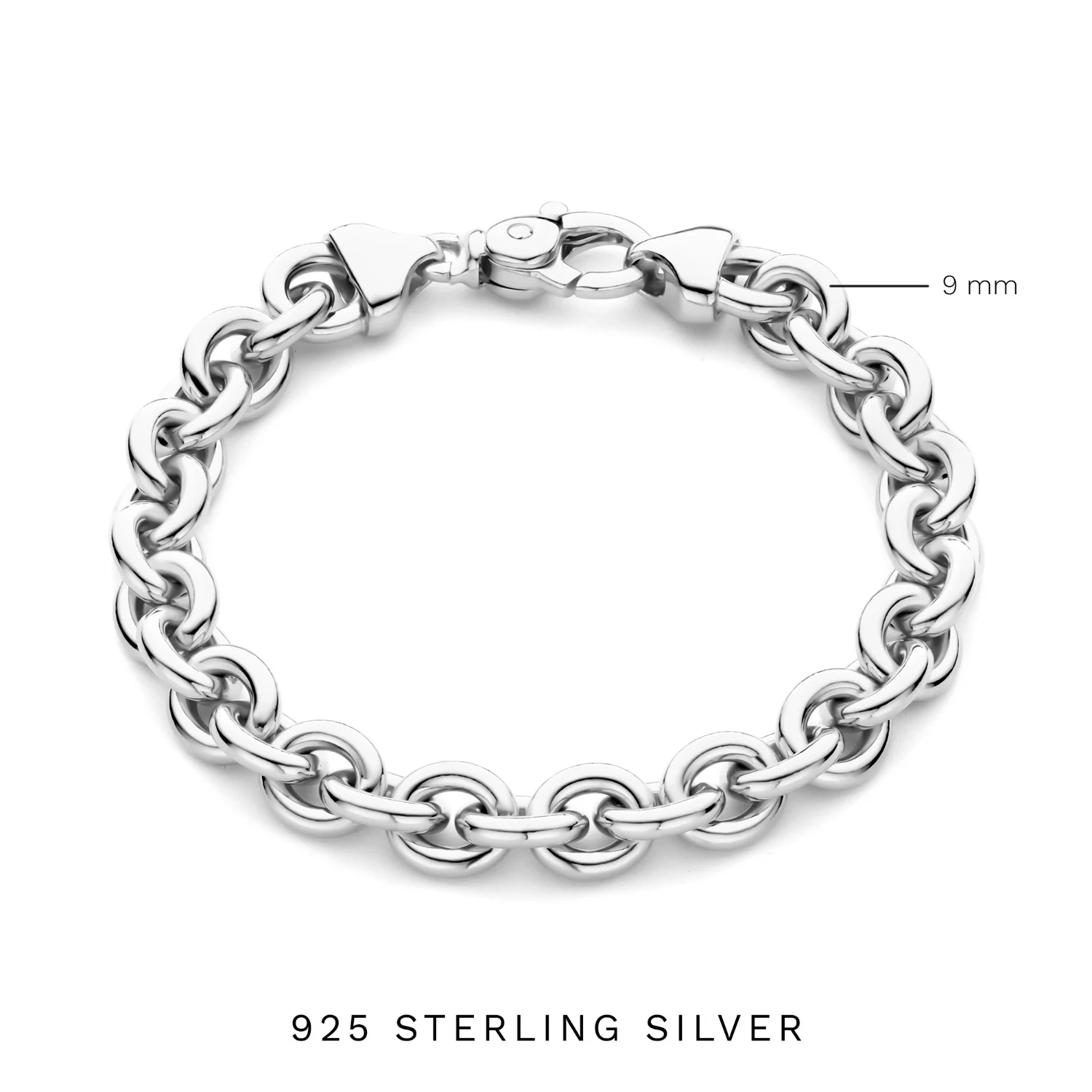 Parte Di Me Bibbiena Poppi Mila 925 Sterling Silver Link Bracelet PDM32125 - Image 4
