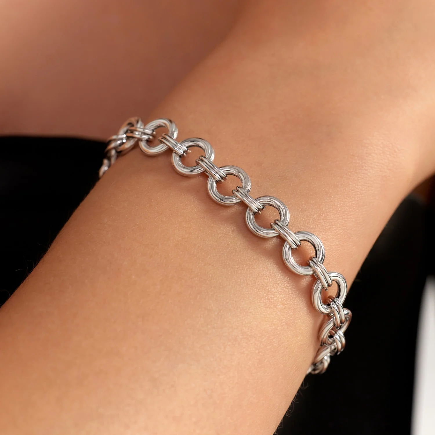 Parte Di Me Bibbiena Poppi Viva 925 Sterling Silver Link Bracelet PDM32133 - Image 2