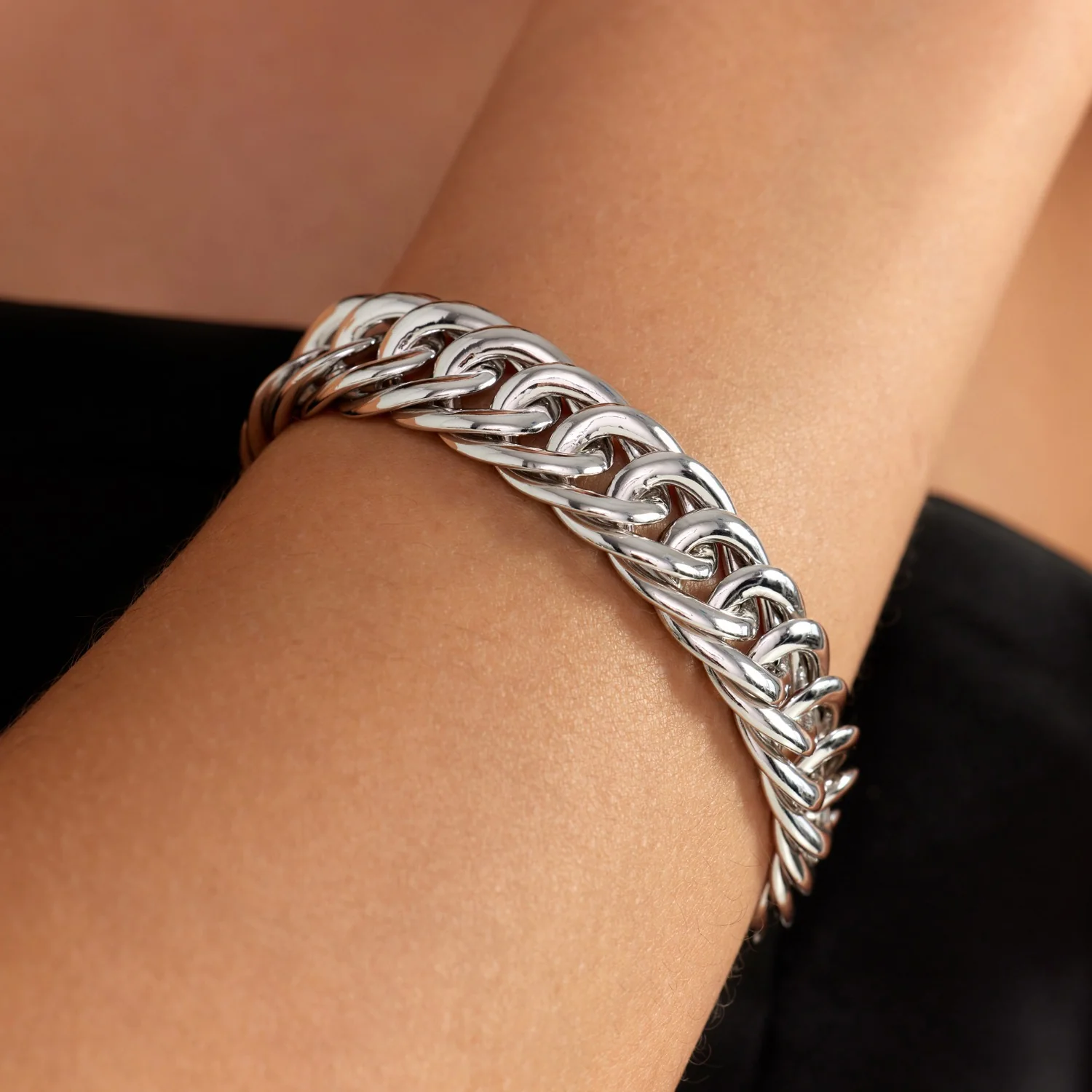 Parte Di Me Bibbiena Poppi Viva 925 Sterling Silver Link Bracelet PDM32147 - Image 2