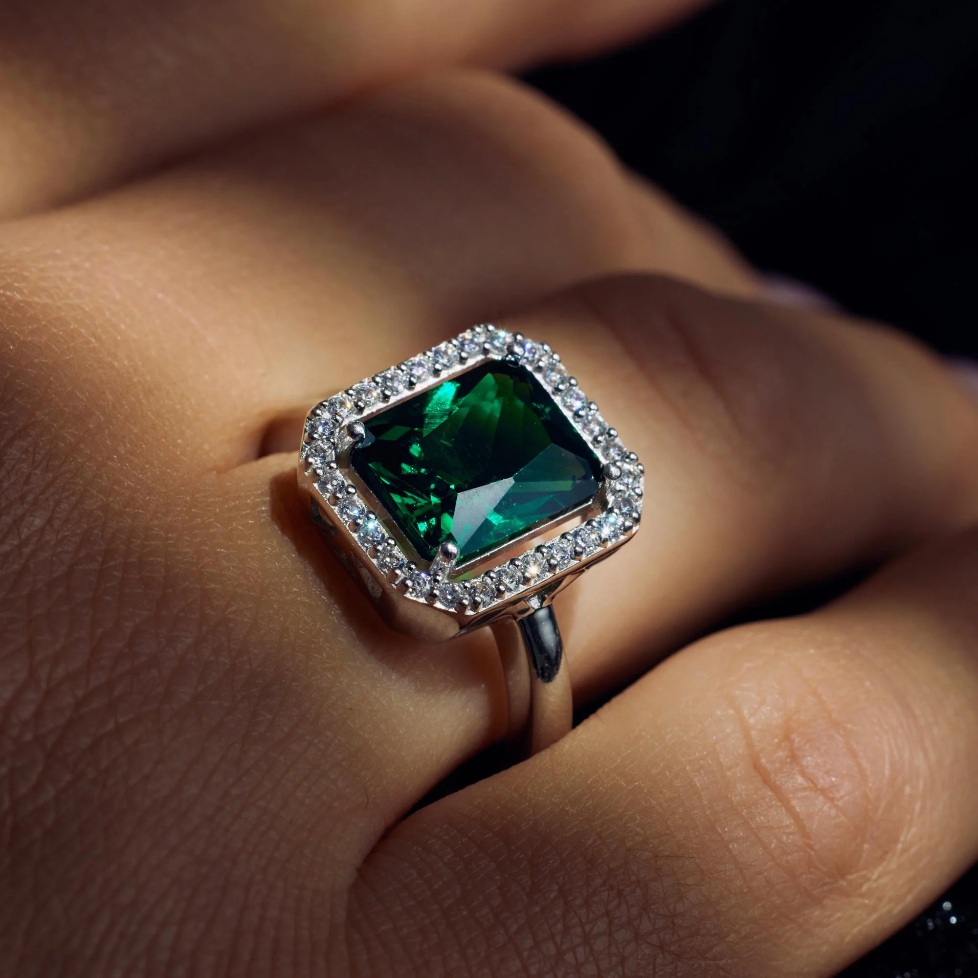 Parte di Me Mia Colore Verdi 925 sterling Silver Ring PDM33020-60 - Image 3
