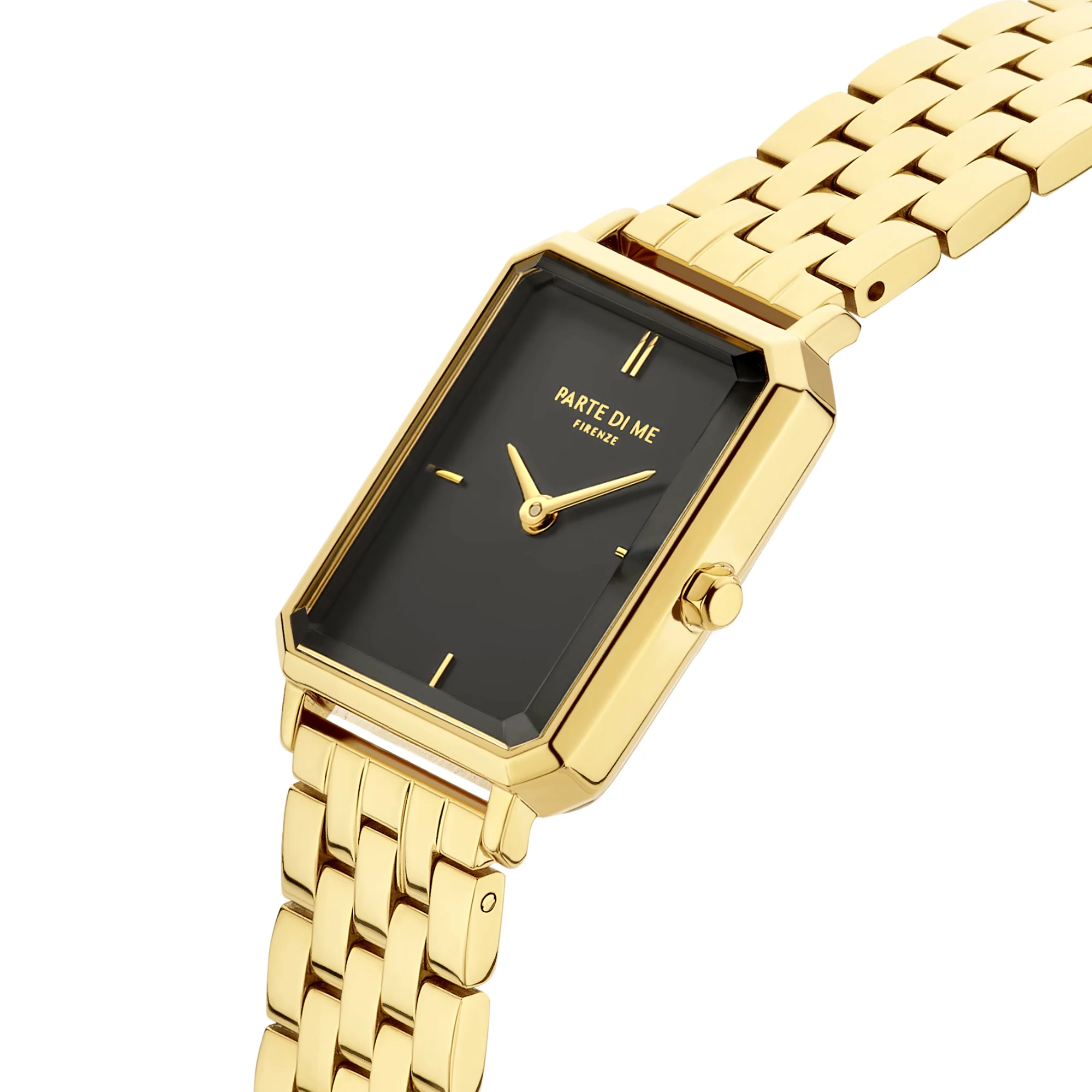Parte Di Me Orologio Rechthoekig Women'sWatch Gold-coloured and Black PDM09001 - Image 4