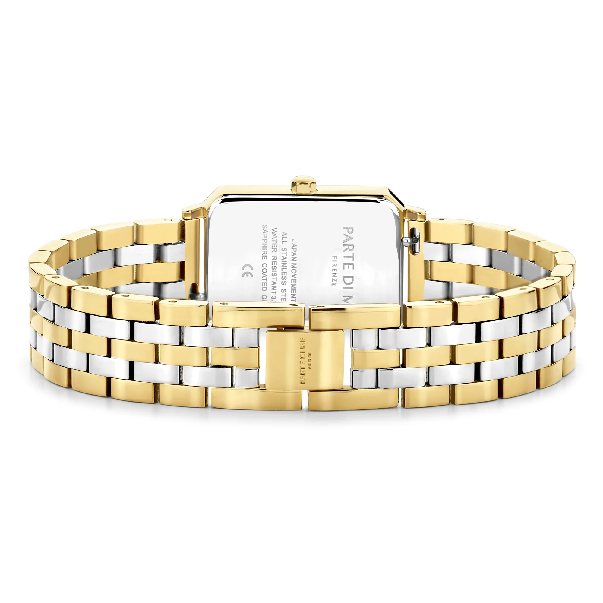 Parte Di Me Orologio Rechthoekig Women'sWatch Gold-coloured and Silver-coloured PDM09008 - Image 5