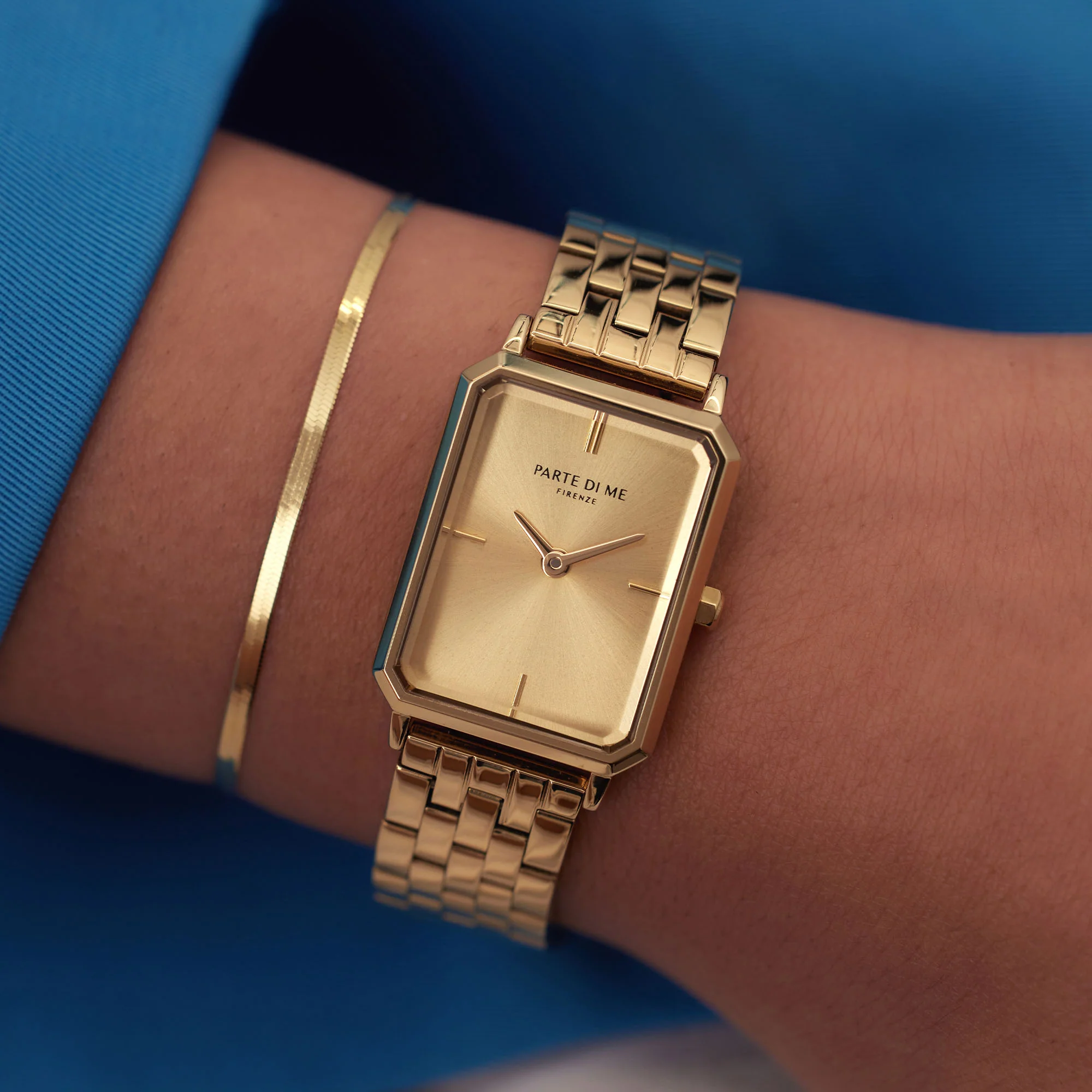 Parte Di Me Orologio Rechthoekig Women'sWatch Gold-coloured PDM09000 - Image 2