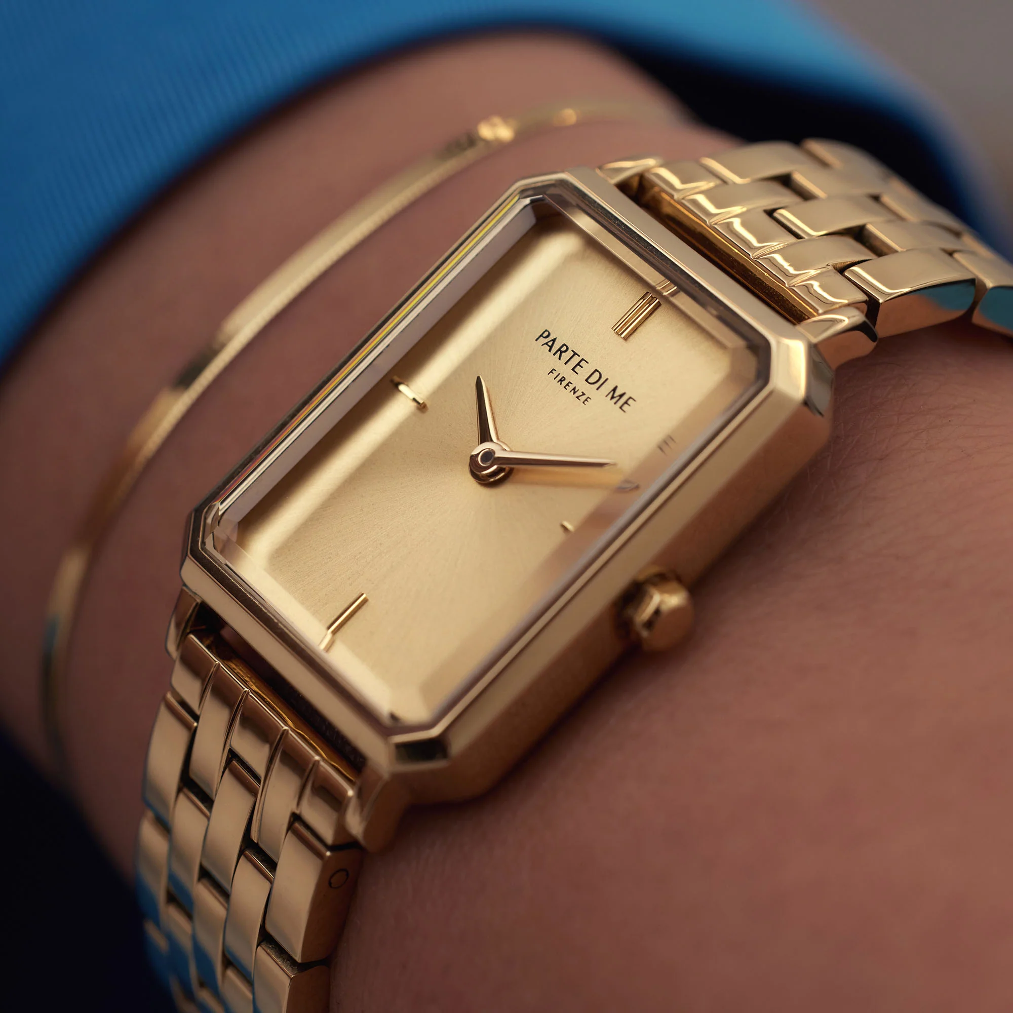 Parte Di Me Orologio Rechthoekig Women'sWatch Gold-coloured PDM09000 - Image 3