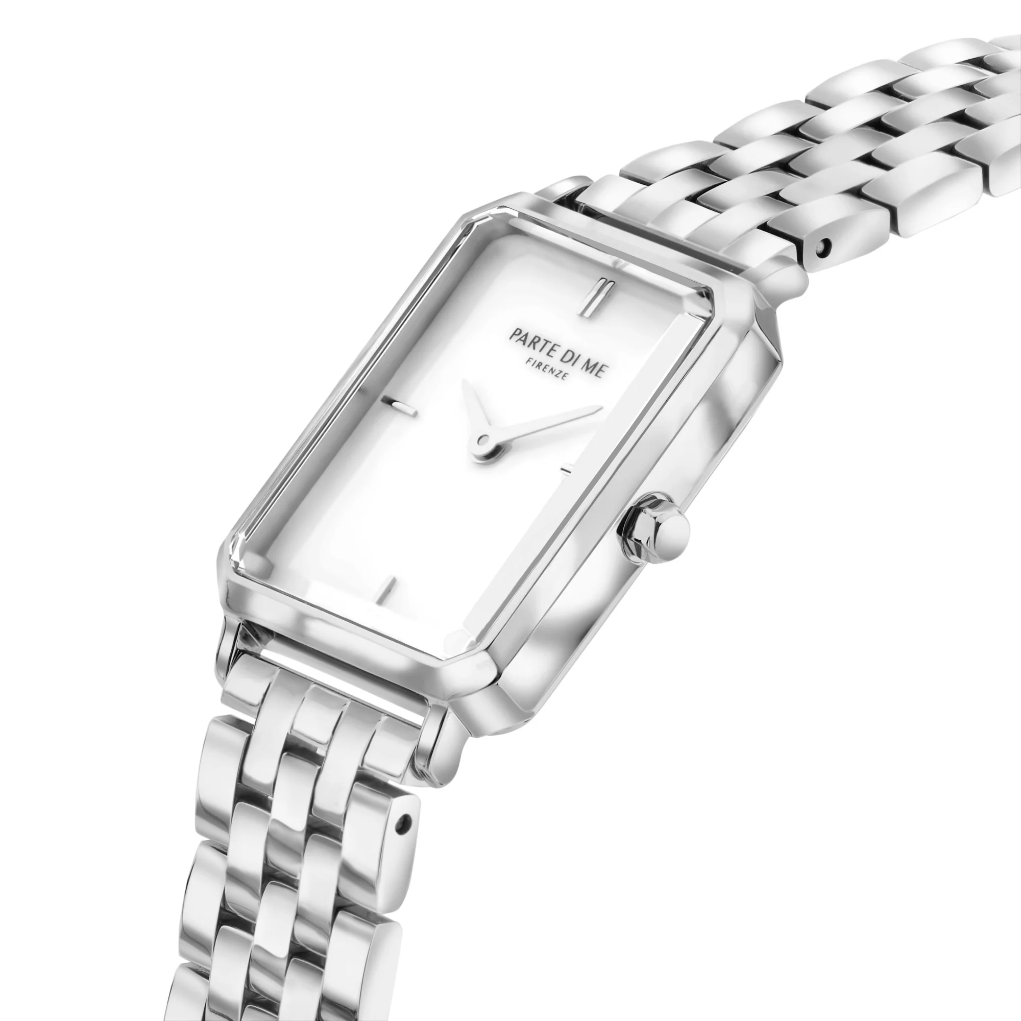 Parte Di Me Orologio Rechthoekig Women'sWatch Silver-coloured and Pearlmoer PDM09006 - Image 4