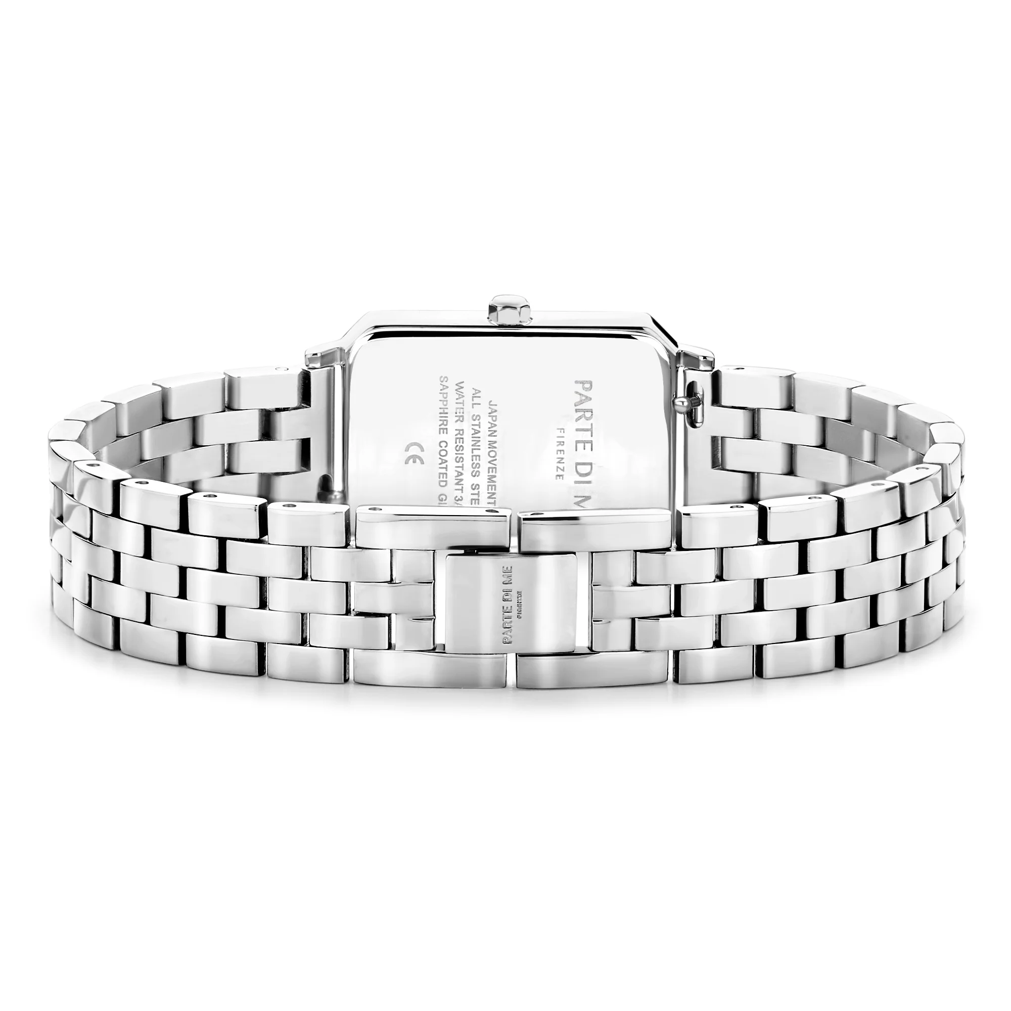 Parte Di Me Orologio Rechthoekig Women'sWatch Silver-coloured and Pearlmoer PDM09006 - Image 5