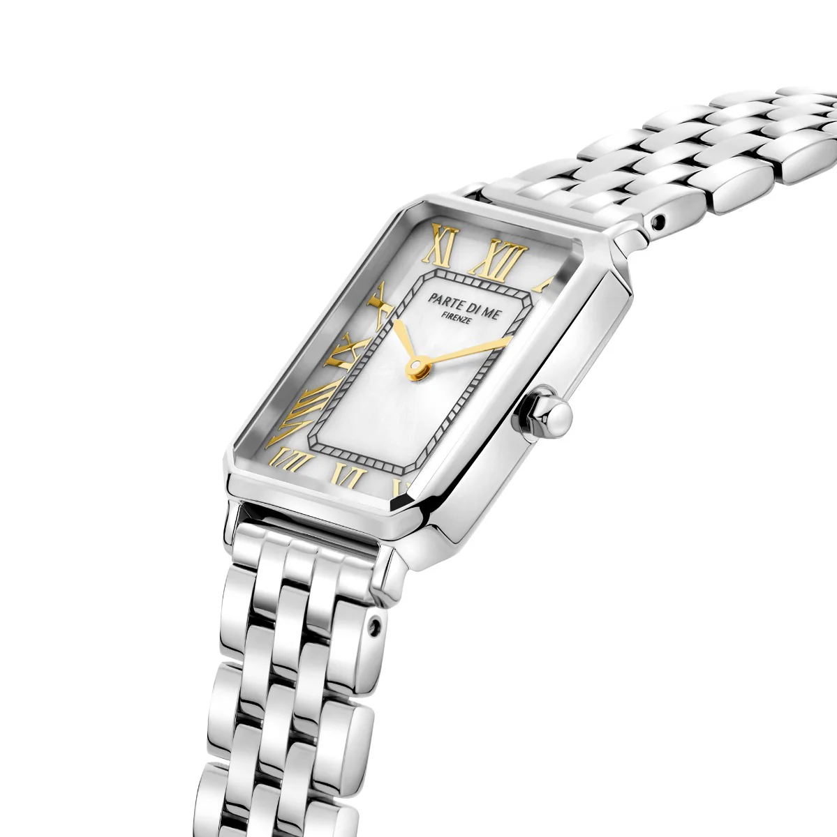 Parte di Me Orologio rectangular ladies watch silver coloured PDM09019 - Image 4