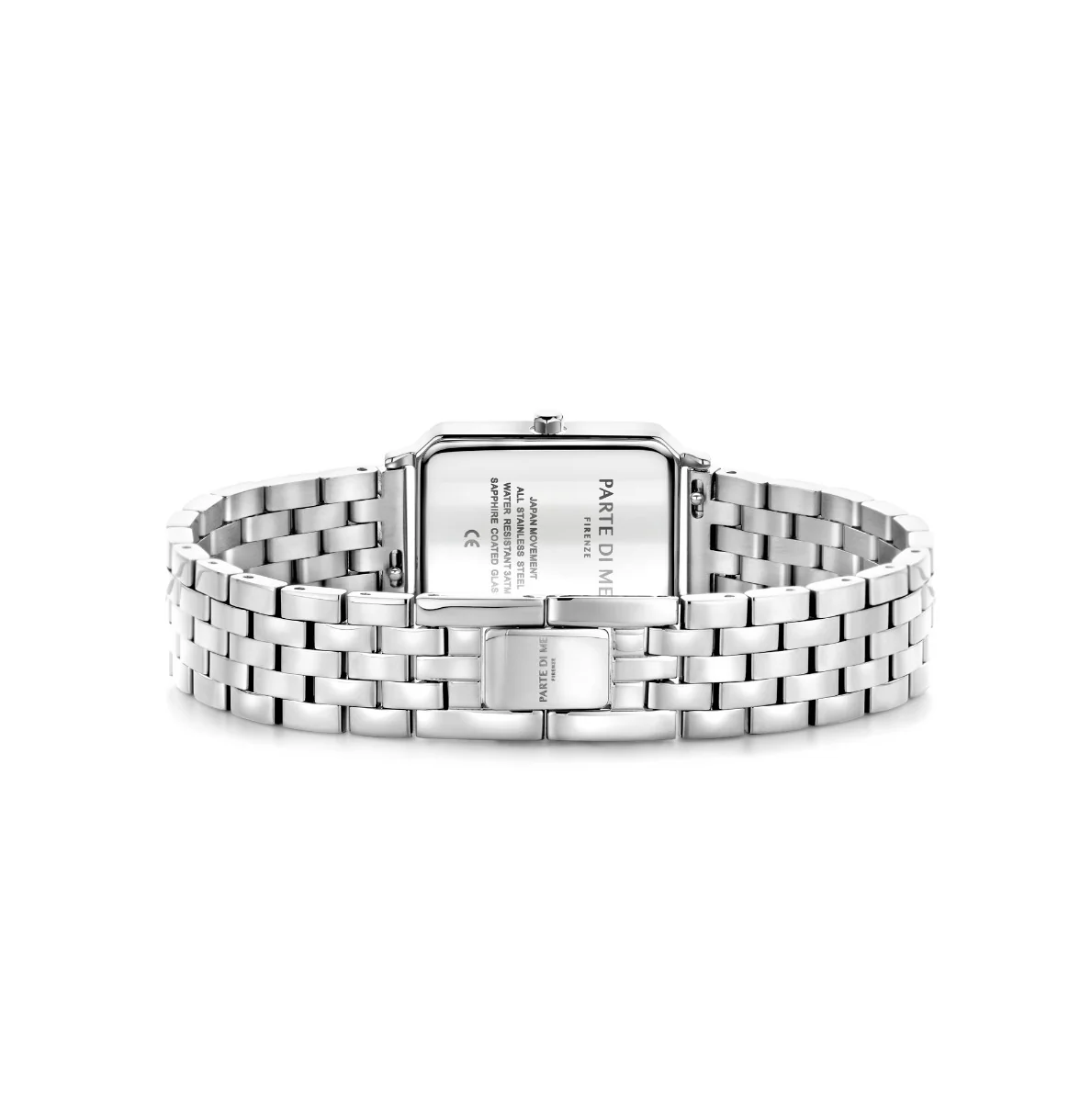 Parte di Me Orologio rectangular ladies watch silver coloured PDM09019 - Image 5