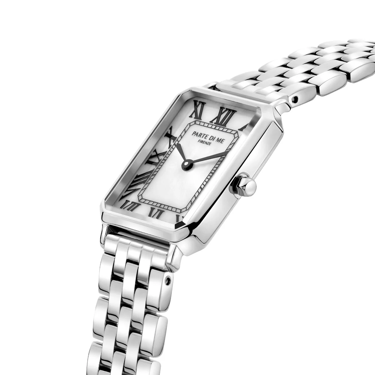 Parte di Me Orologio rectangular ladies watch silver coloured PDM09024 - Image 4