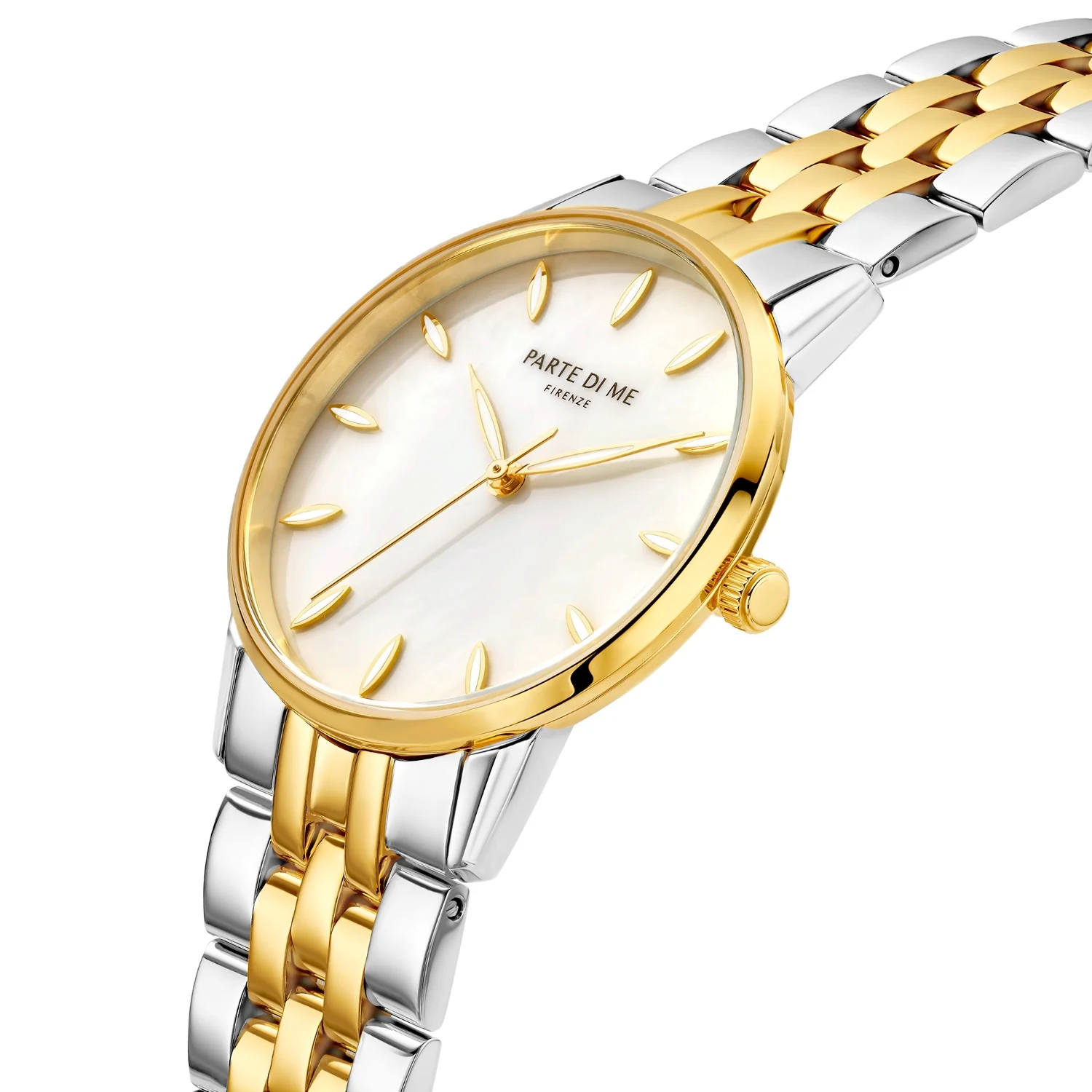Parte Di Me Orologio round ladies watch gold and silver coloured PDM09043 - Image 3