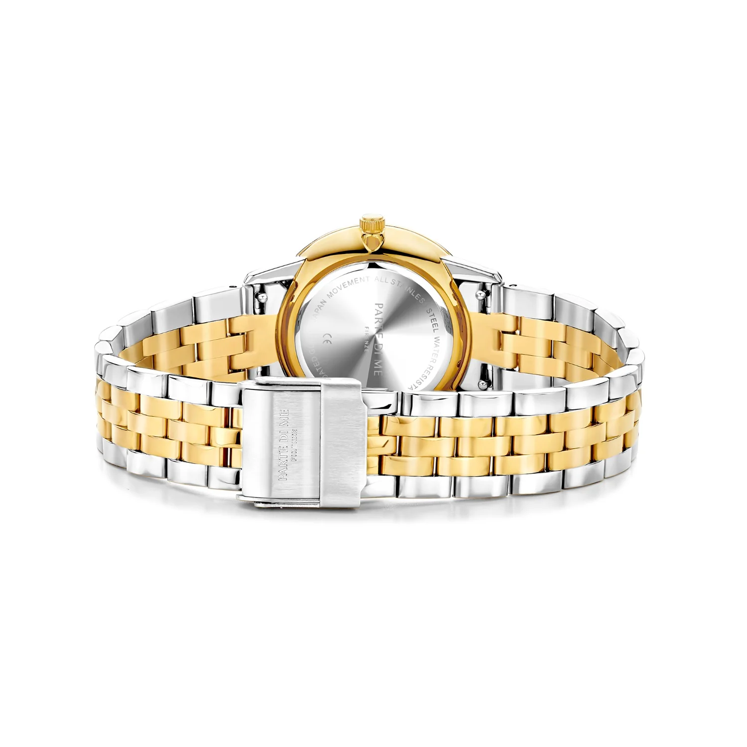Parte Di Me Orologio round ladies watch gold and silver coloured PDM09043 - Image 4