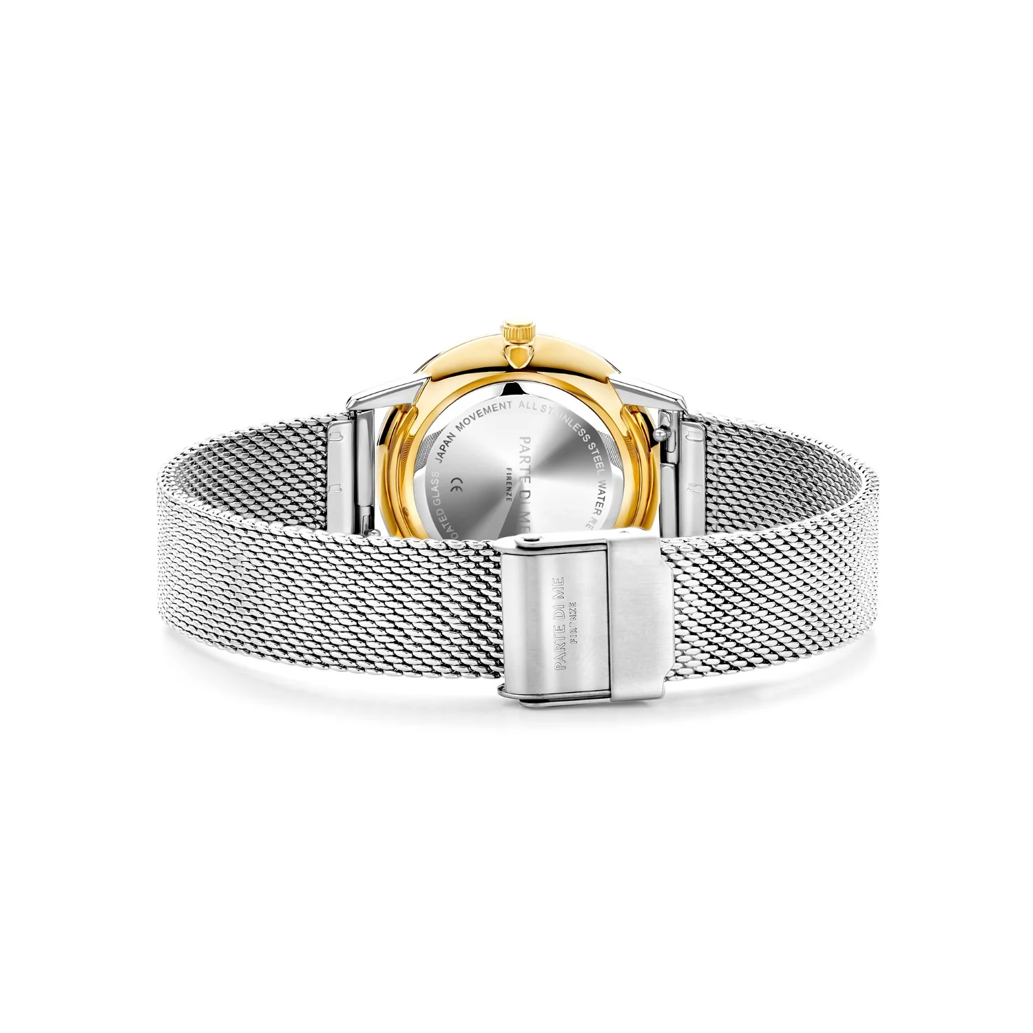 Parte Di Me Orologio round ladies watch gold and silver coloured PDM09051 - Image 4