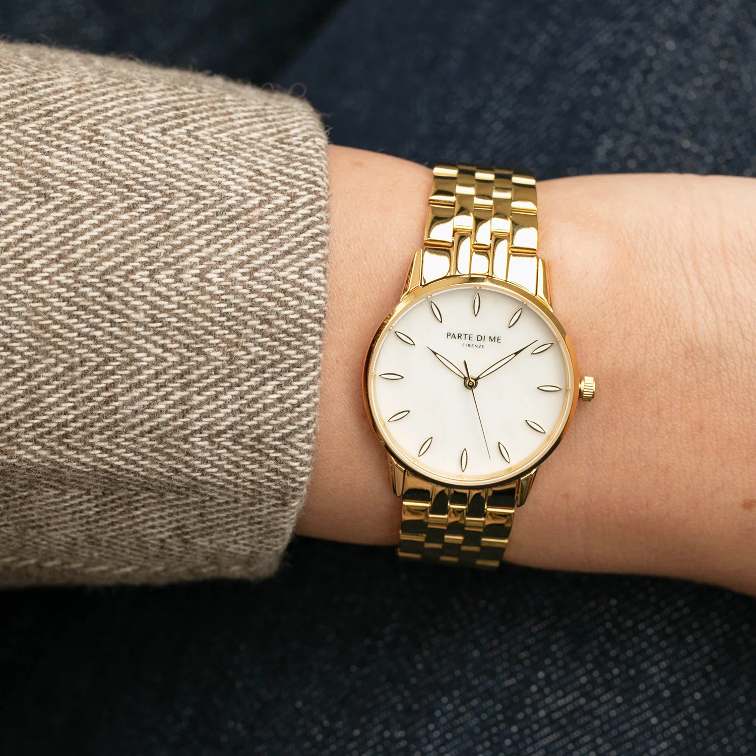 Parte Di Me Orologio round ladies watch gold coloured PDM09042 - Image 2