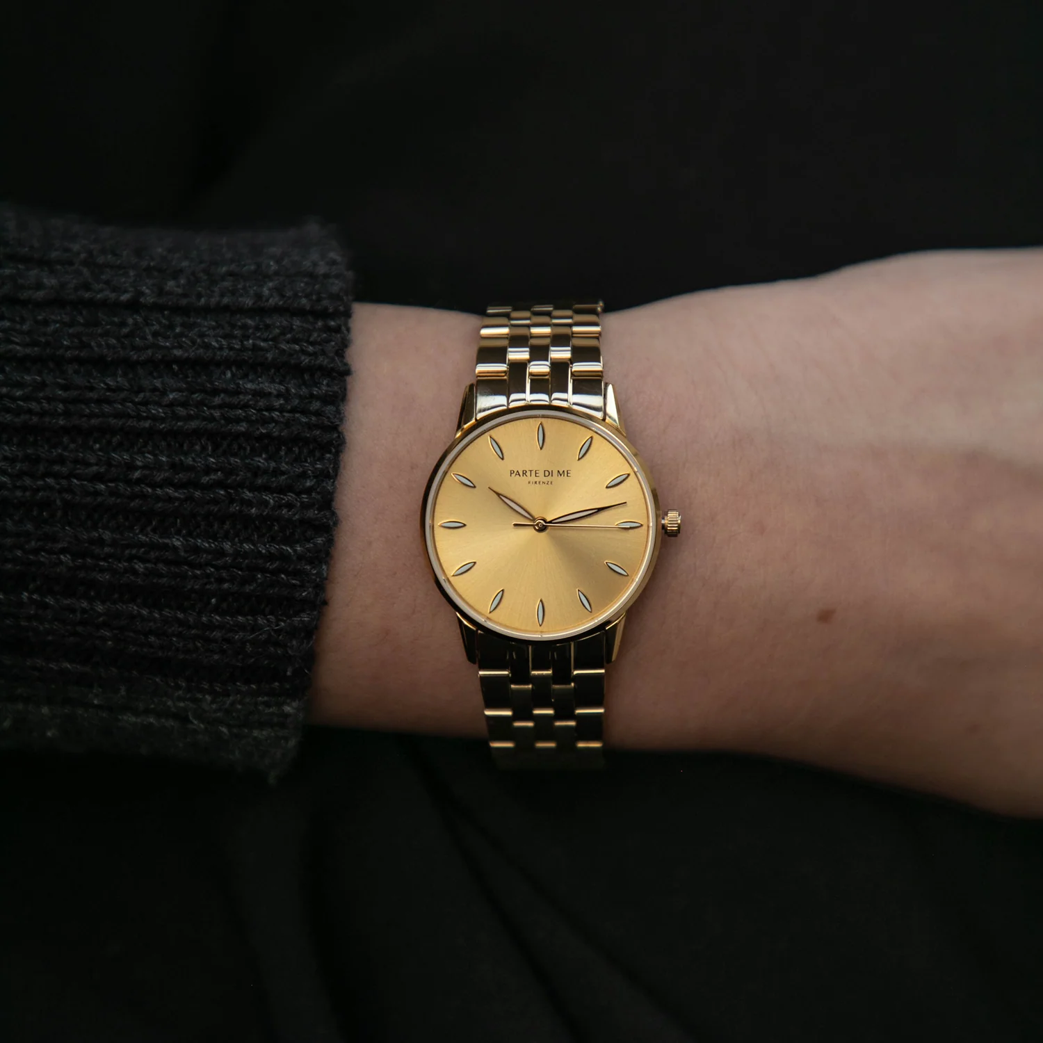 Parte Di Me Orologio round ladies watch gold coloured PDM09045 - Image 2