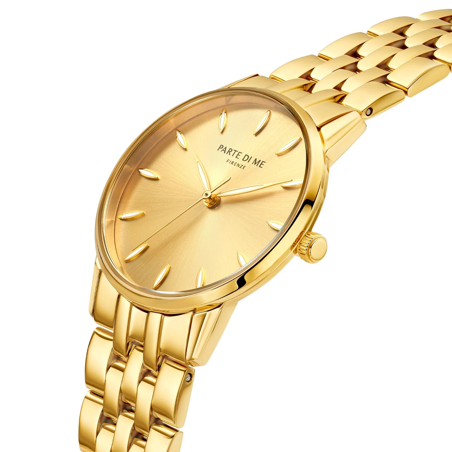 Parte Di Me Orologio round ladies watch gold coloured PDM09045 - Image 3