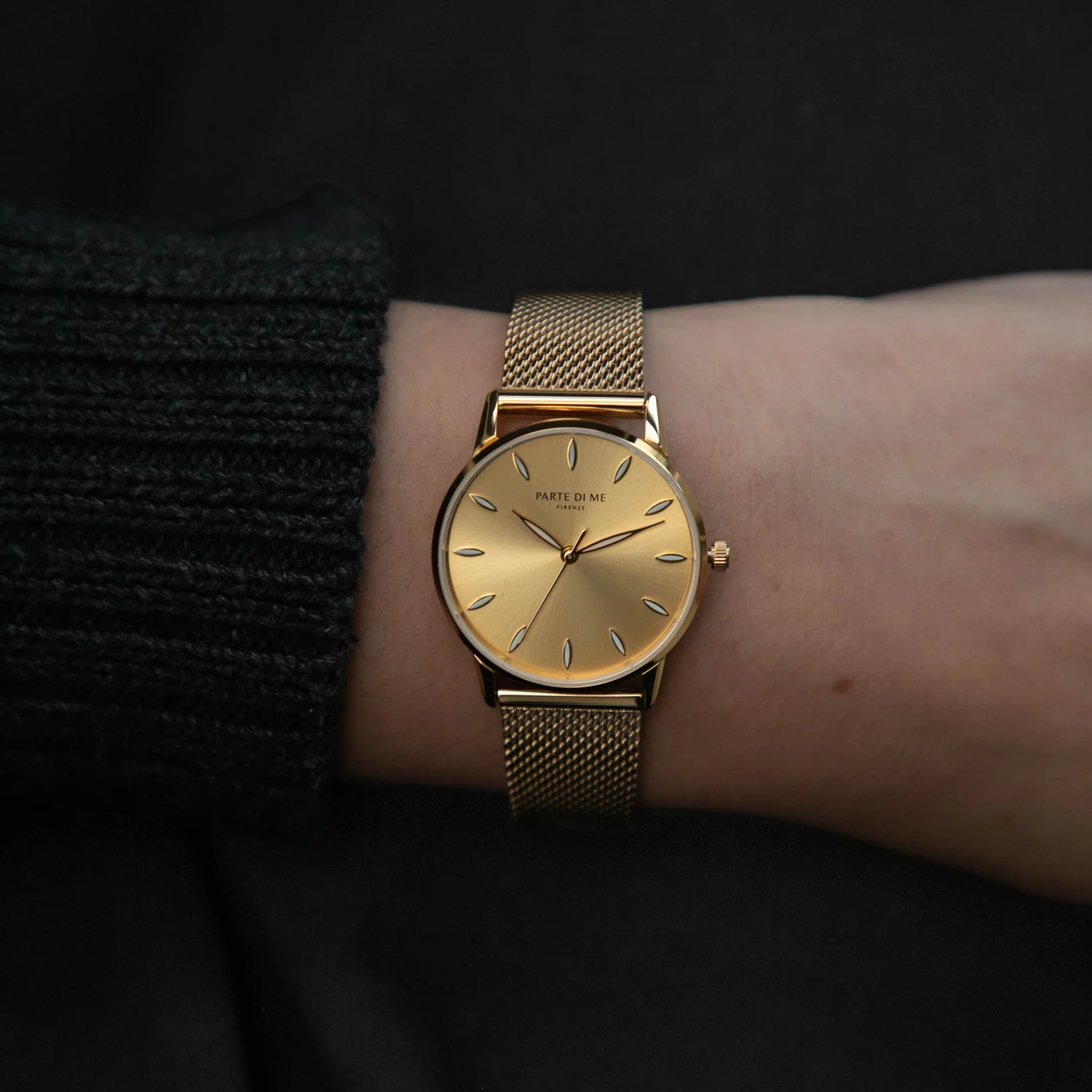 Parte Di Me Orologio round ladies watch gold coloured PDM09053 - Image 2