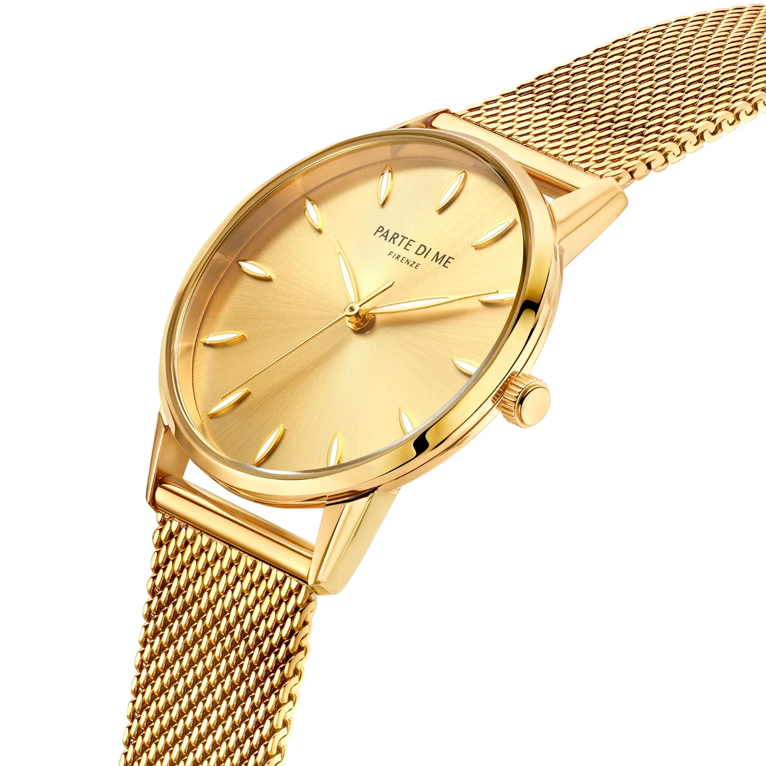 Parte Di Me Orologio round ladies watch gold coloured PDM09053 - Image 3