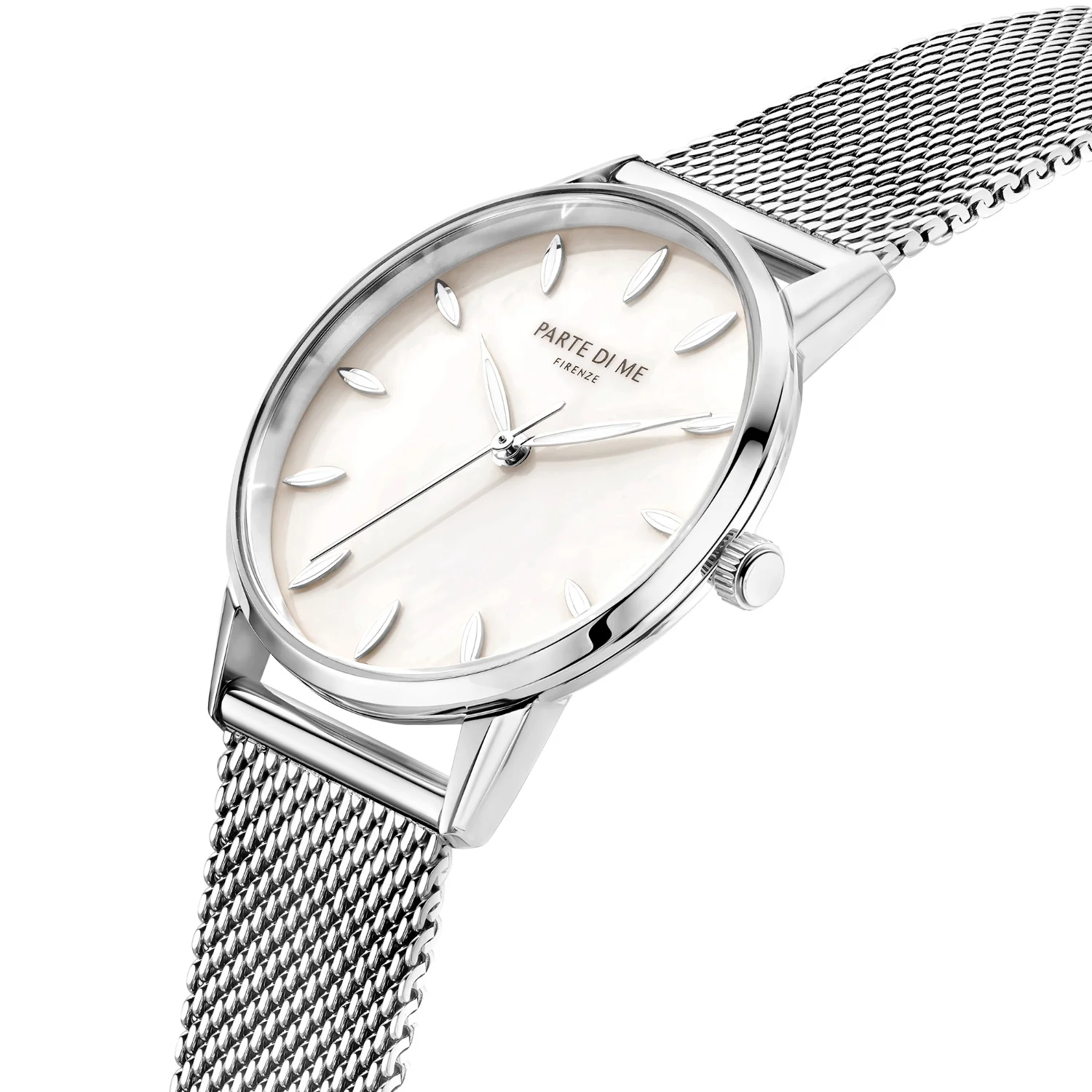 Parte Di Me Orologio round ladies watch silver coloured PDM09049 - Image 2