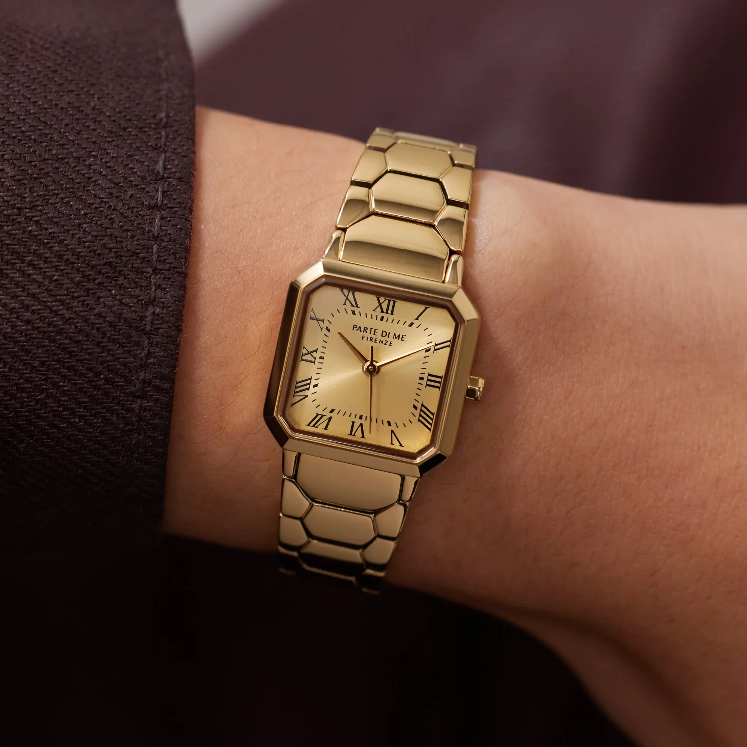 Parte di Me Orologio Square ladies watch gold coloured PDM09030 - Image 2