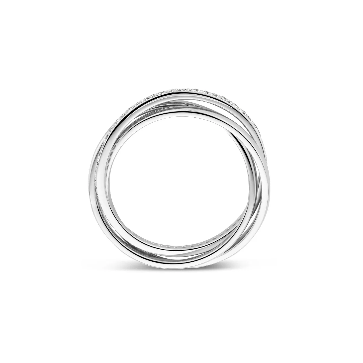 Parte di Me Ponte Vecchio Lanza 925 Sterling Silver Ring with Zirconia PDM33071-48 - Image 4