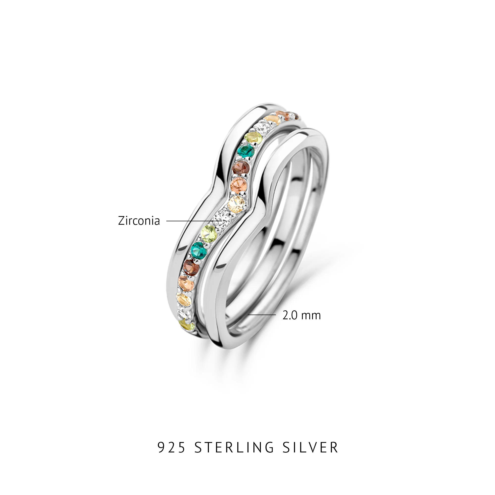 Parte Di Me Santa Maria del Fiore 925 sterling Silver Ring PDM33033-56 - Image 5
