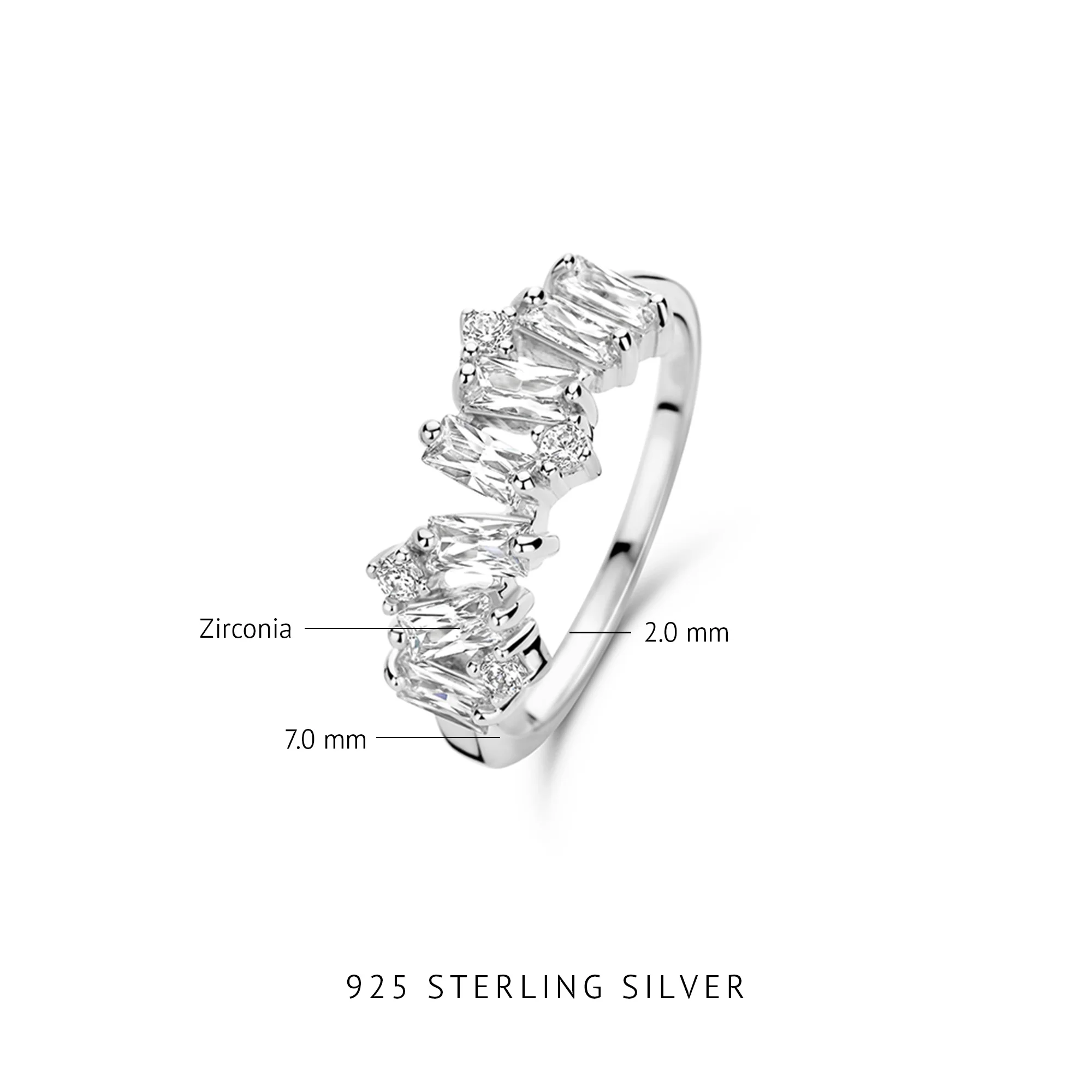 Parte Di Me Santa Maria della Base 925 sterling Silver Ring PDM33039-60 - Image 5