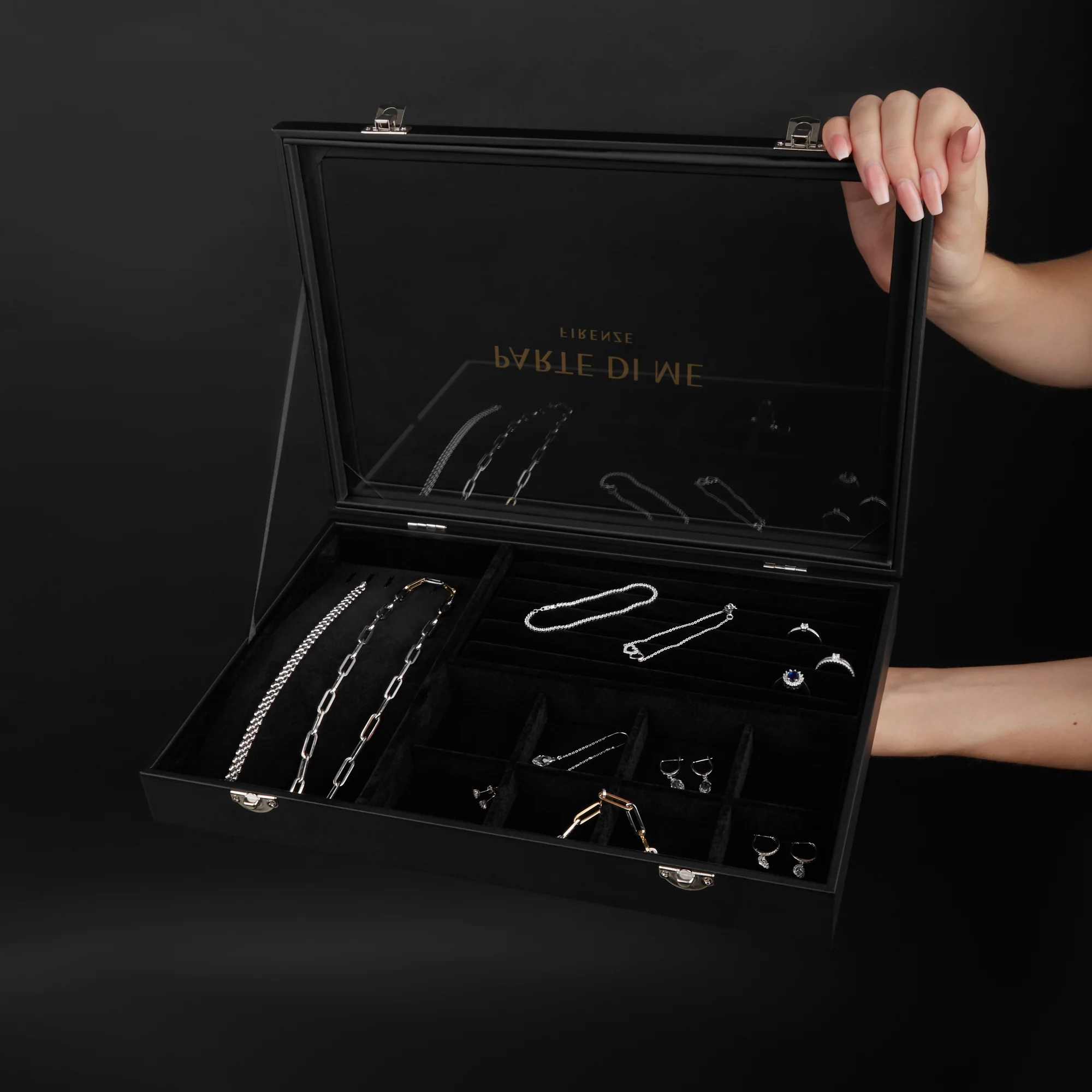 Parte di Me Sorprendimi Black Jewellery Box PDMJB404002 - Image 2