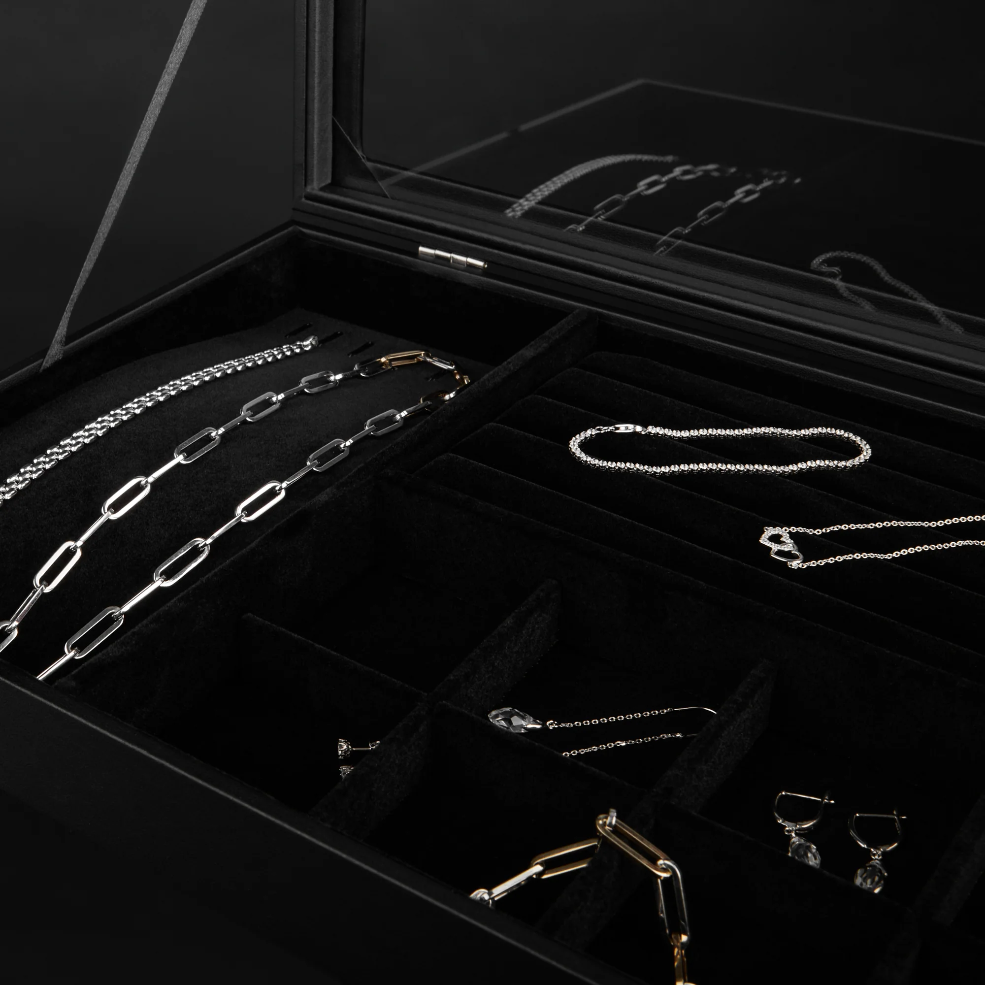 Parte di Me Sorprendimi Black Jewellery Box PDMJB404002 - Image 4