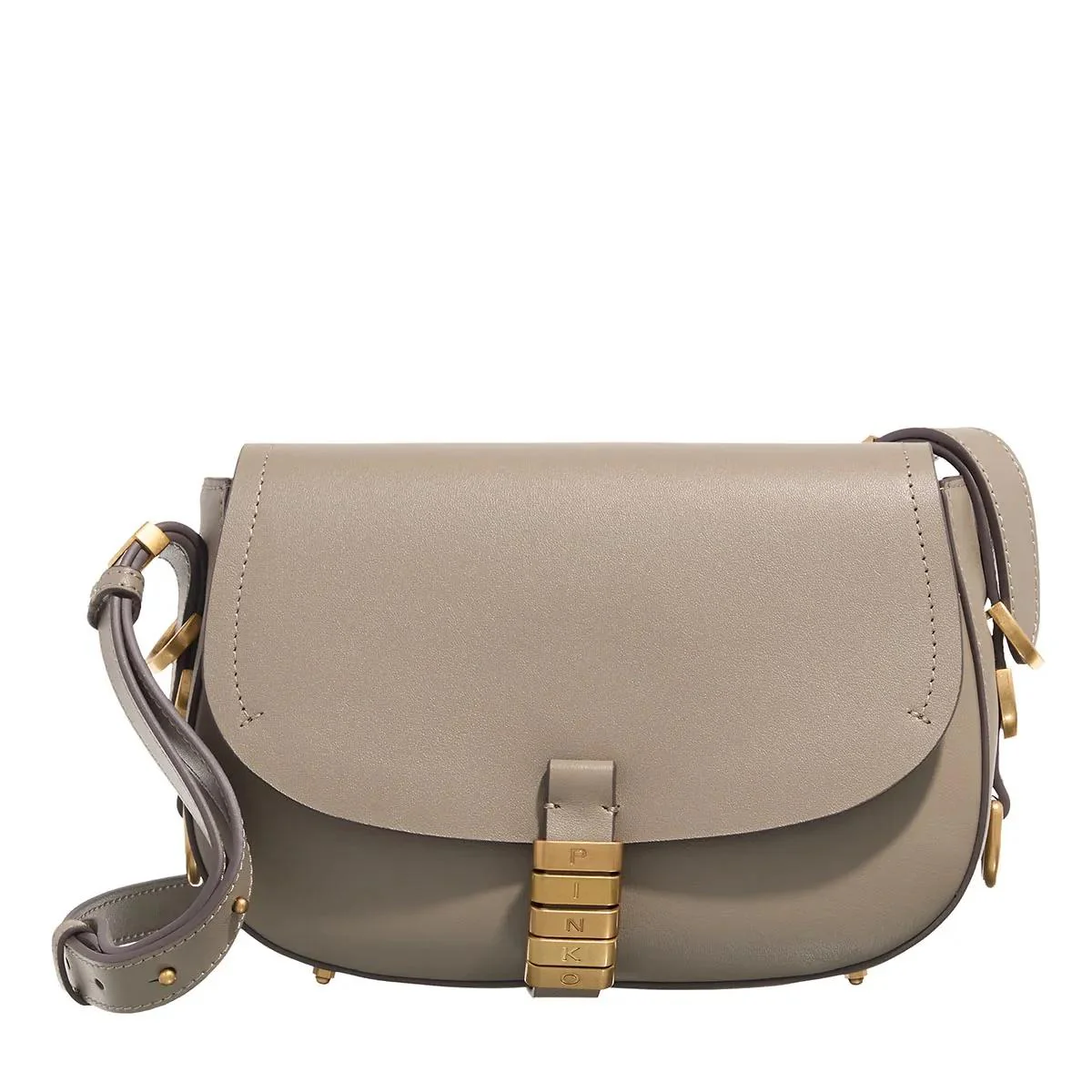 Pinko Saddle Multi-coloured Leather Crossbody bag 2001-A0684009