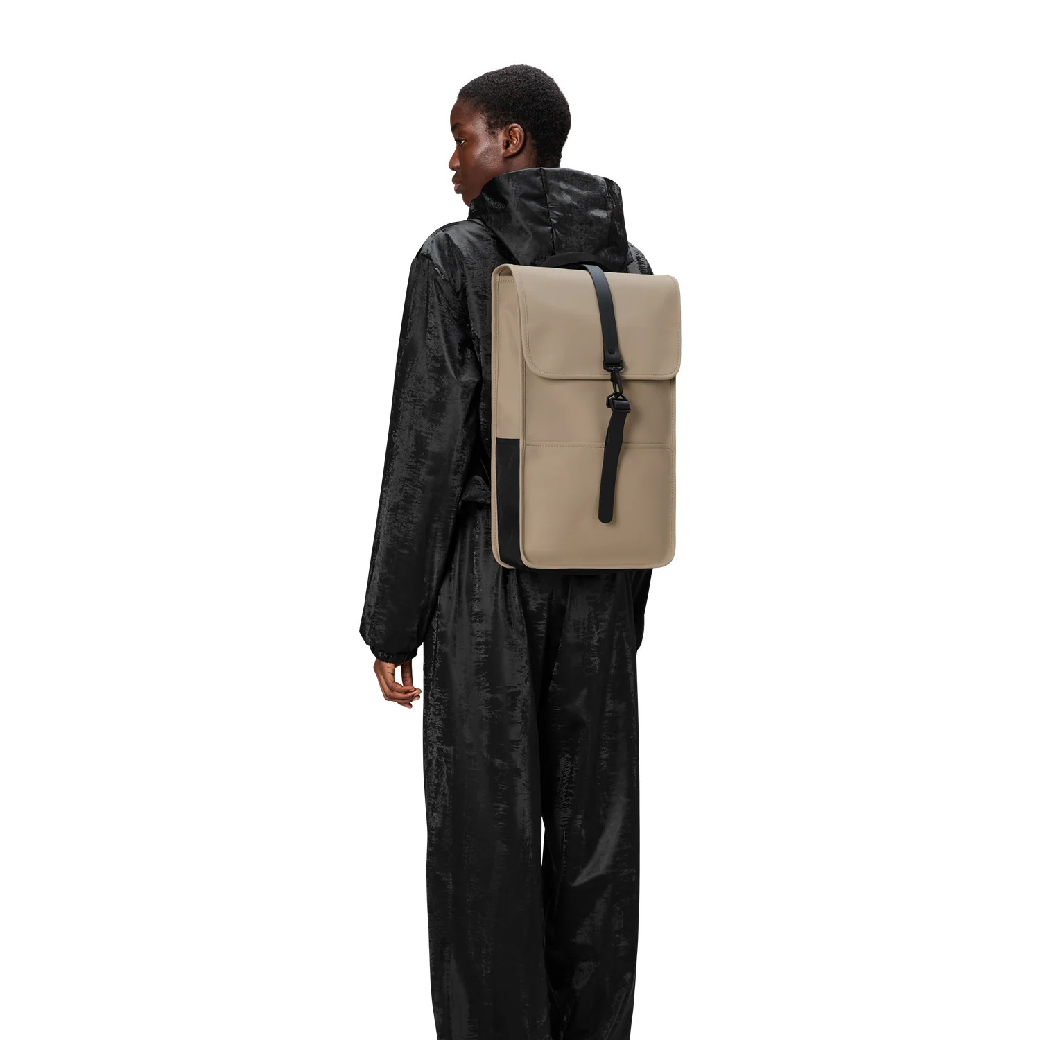 Rains Beige Backpack R13000-133 - Image 2
