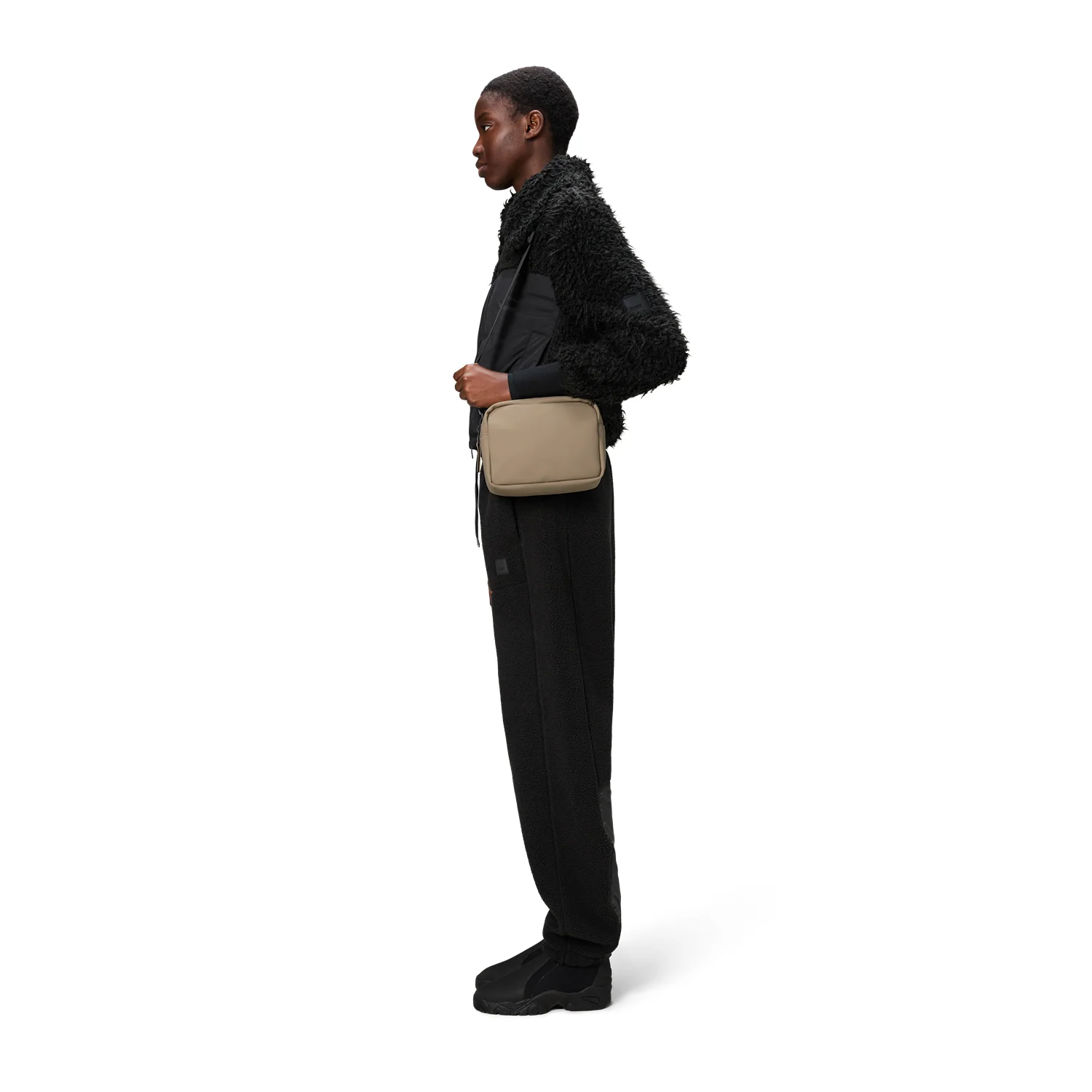 Rains Beige Box Bag R14100-133 - Image 2