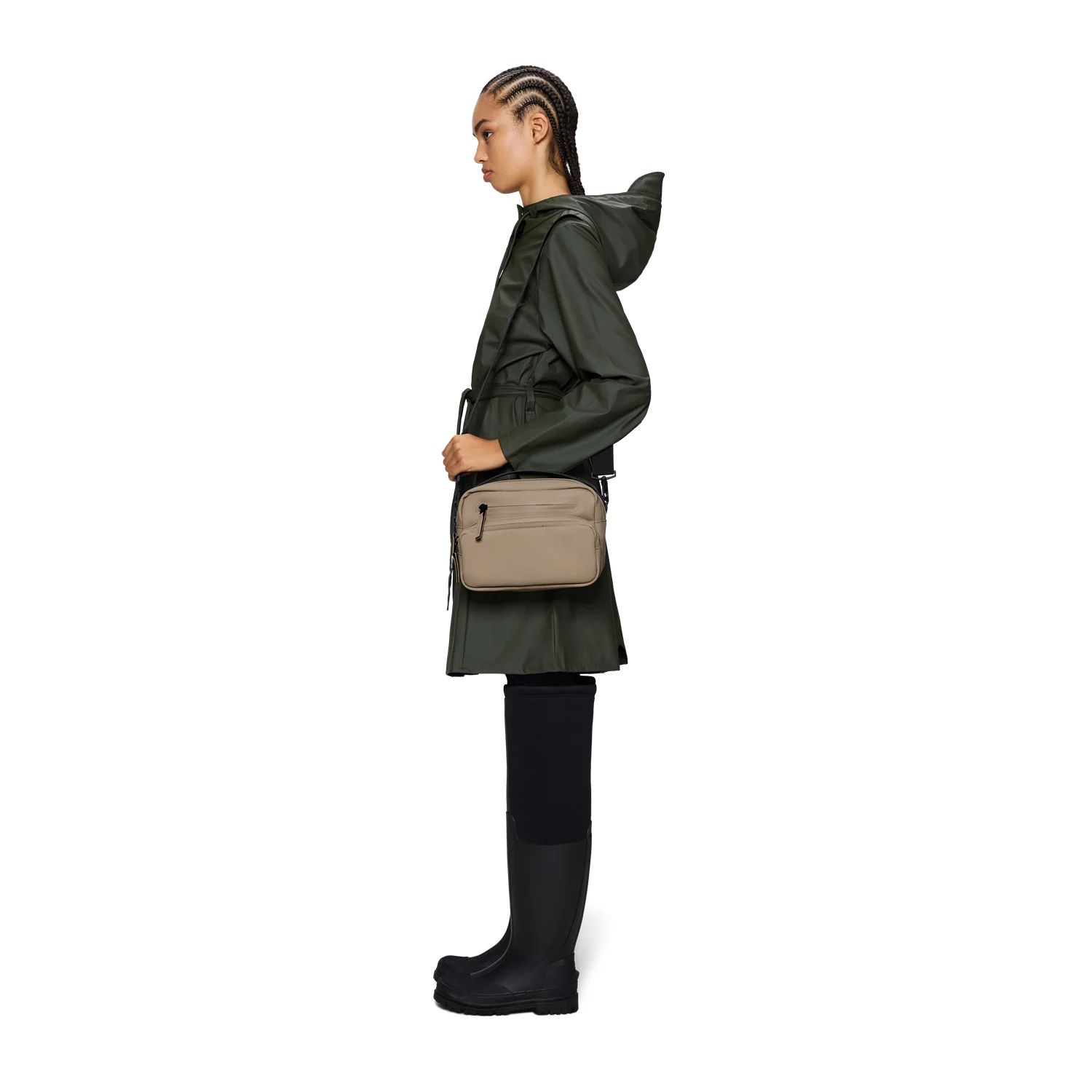 Rains Beige Cargo Box Bag R14110-133 - Image 2